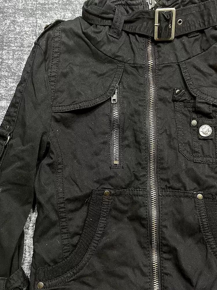 Other Archival Multi-Buckle Cyber-Goth Tactical Jacket Size M / US 6-8 / IT 42-44 - 3 Thumbnail