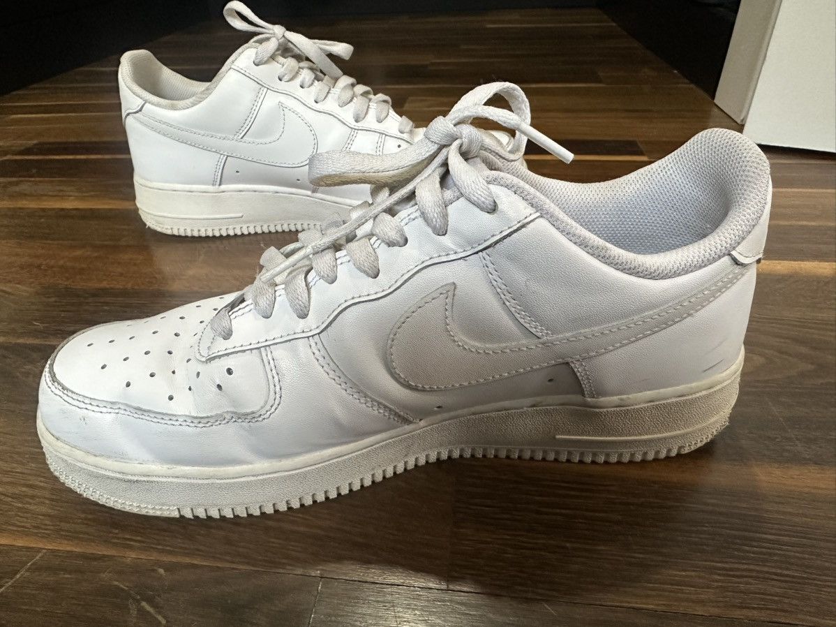 Nike Nike Af1 White size 10 Size US 10 / EU 43 - 5 Thumbnail