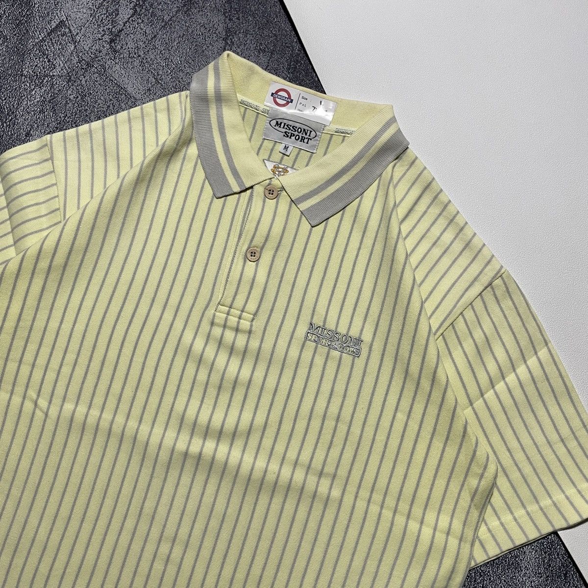 Missoni × Vintage Missoni Poloshirt Basic Size US L / EU 52-54 / 3 - 3 Thumbnail