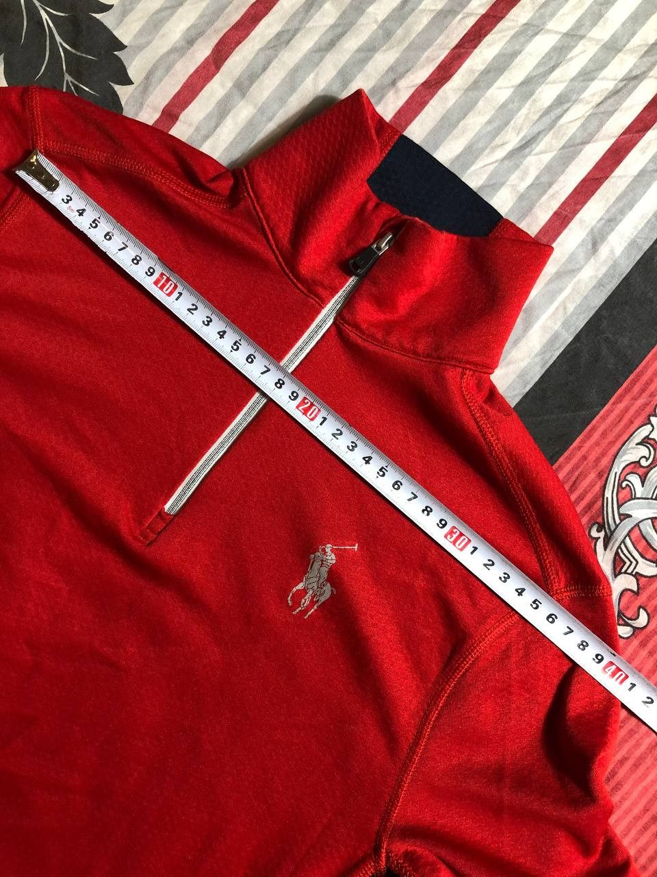Polo Ralph Lauren × Vintage Vintage Polo Ralph Lauren Striped Rugby Long Sleeve Polo Size US S / EU 44-46 / 1 - 10 Thumbnail