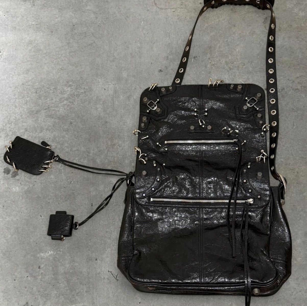 Balenciaga Balenciaga Medium Le Cagole Piercing messenger bag Size ONE SIZE - 2 Thumbnail