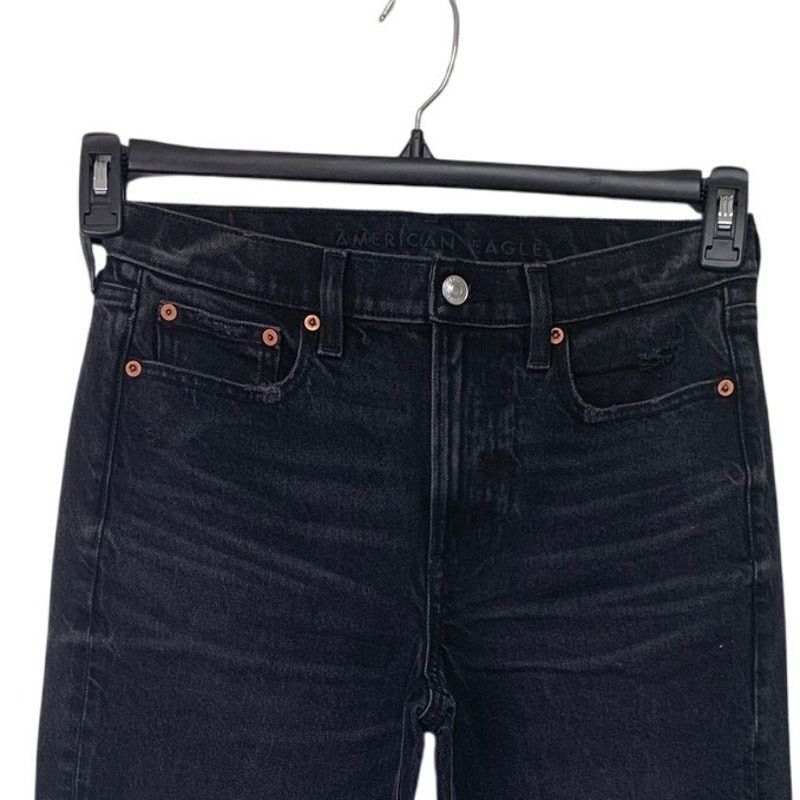 American Eagle Outfitters New American Eagle Womens Size 4 Cotton Blend Denim Jeans Size 27" / US 4 / IT 40 - 2 Thumbnail