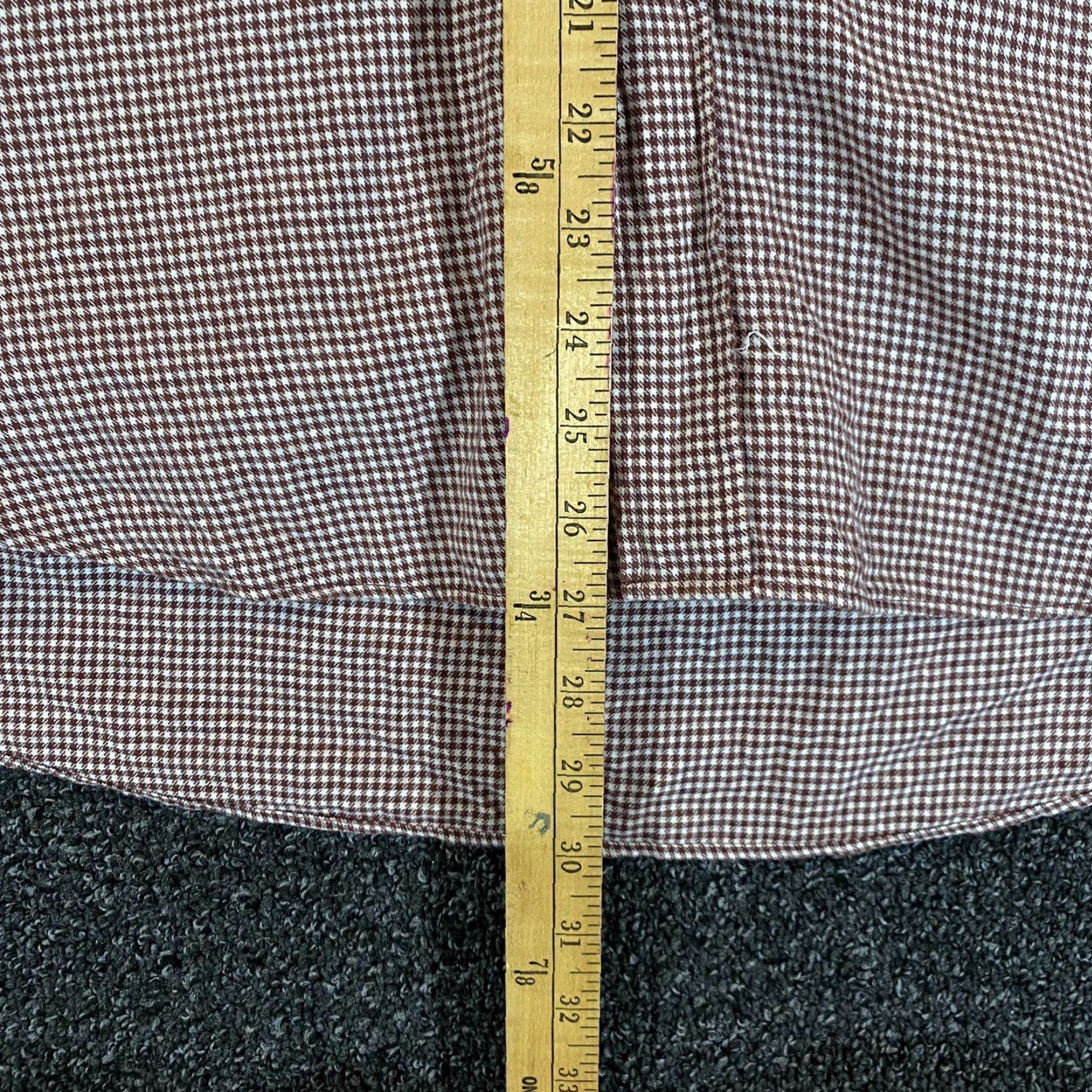 Vintage VINTAGE LL Bean Shirt Mens Large Red White Wool Blend Button Down Long Sleeve Outdoors Size US L / EU 52-54 / 3 - 6 Thumbnail