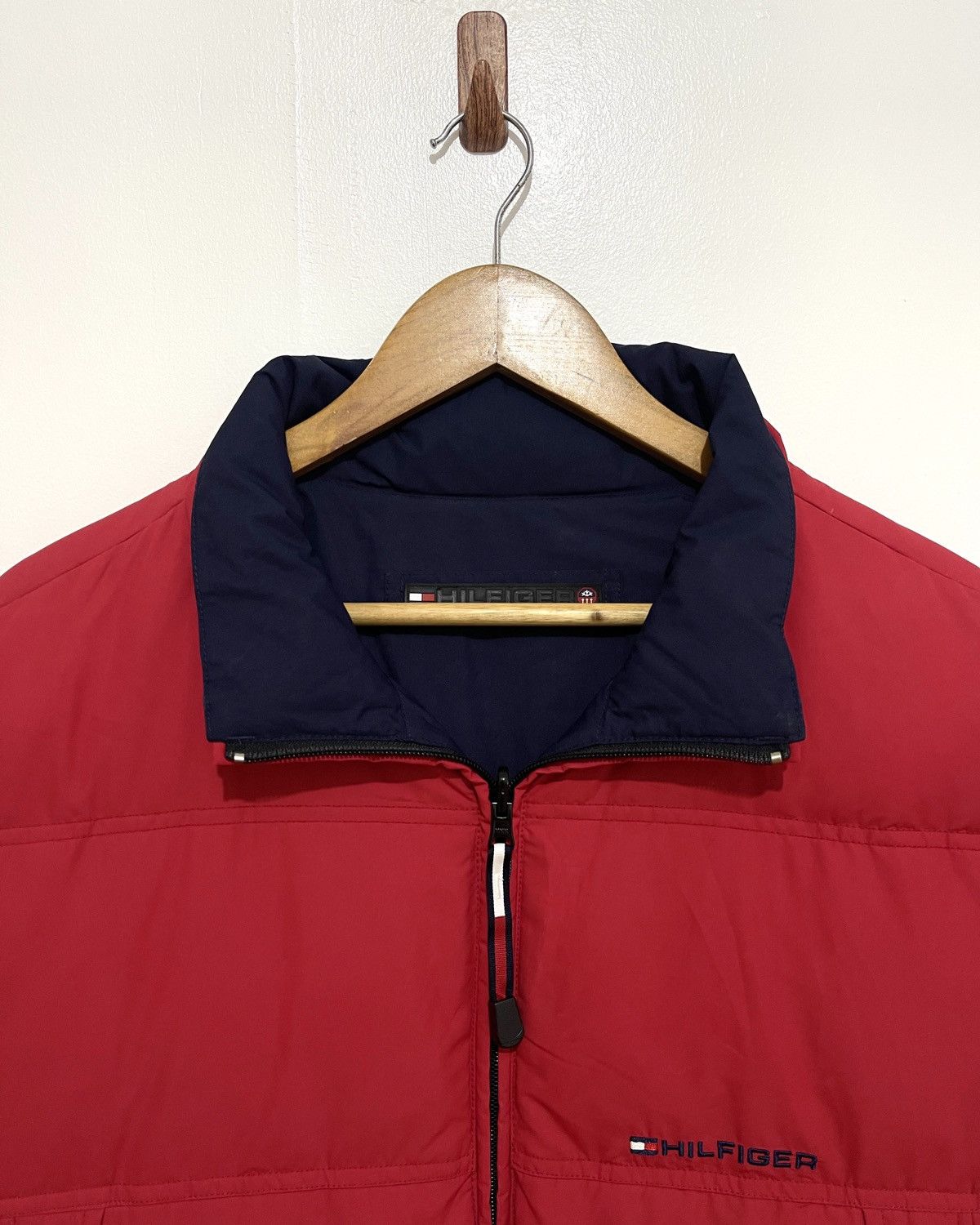 Tommy Hilfiger × Vintage Tommy Hilfiger Reversible Puffer Jacket Size US L / EU 52-54 / 3 - 13 Thumbnail
