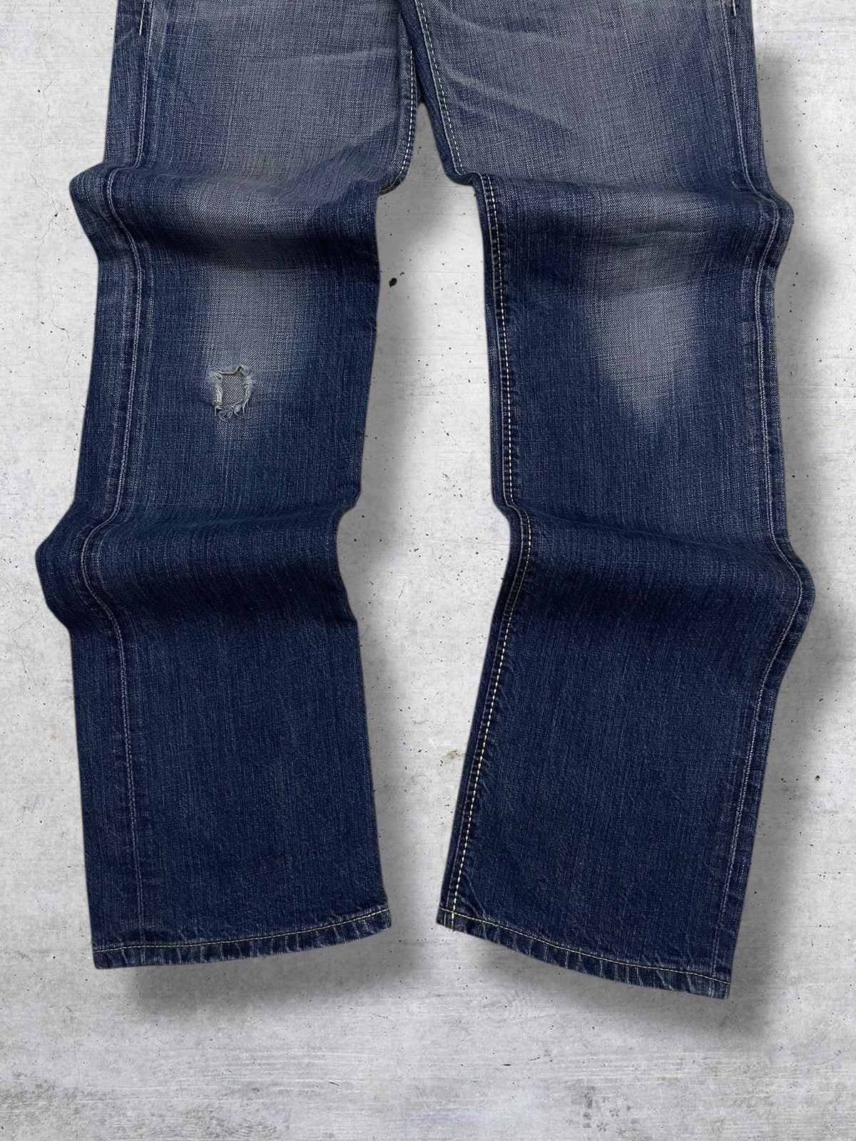 Edwin VINTAGE EDWIN BLUE TRIP JAPAN DESIGNER FAMOUS STYLISH DENIM Size US 32 / EU 48 - 3 Thumbnail