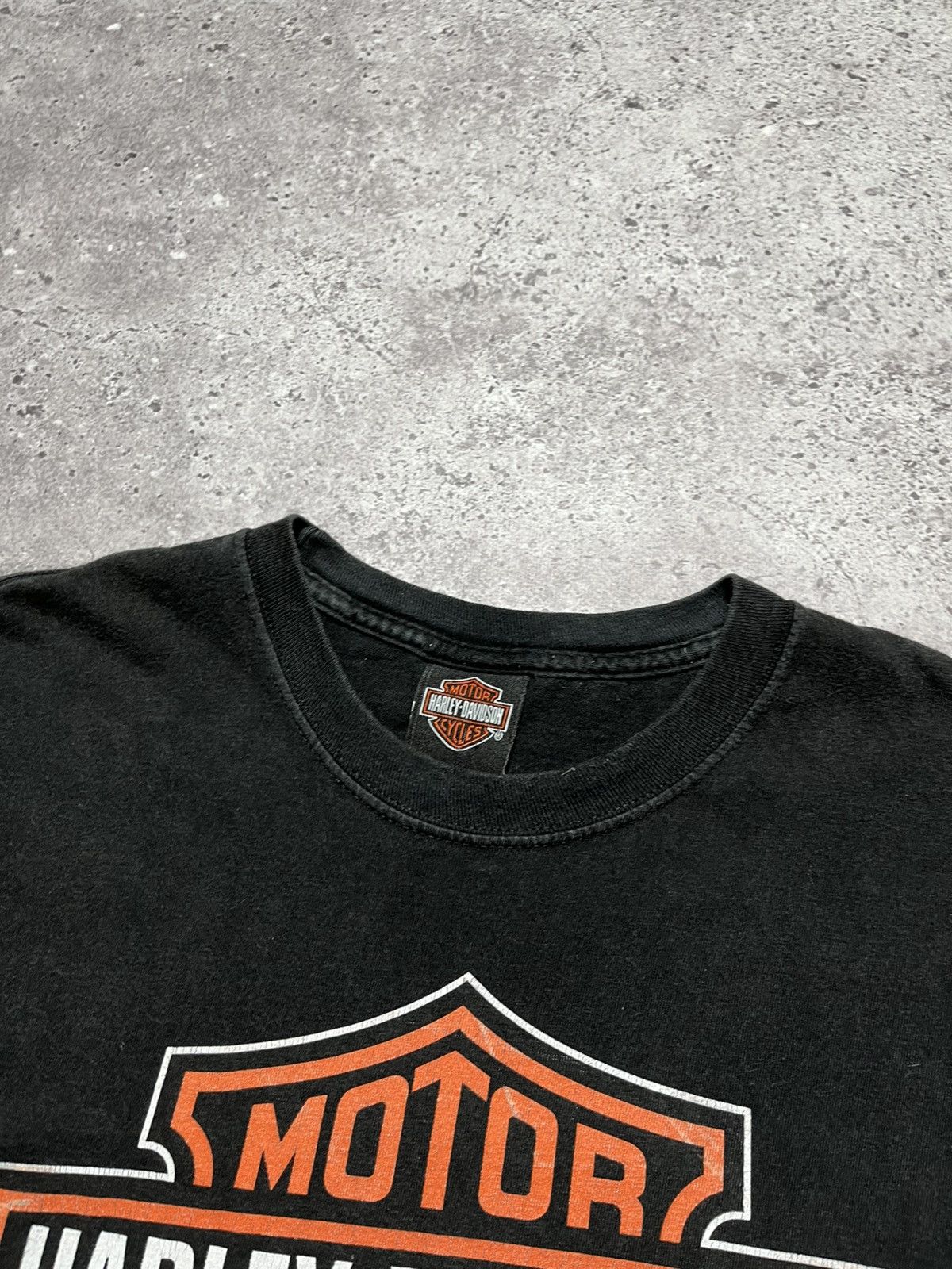 Harley Davidson Vintage HARLEY DAVIDSON Dudley Perkins San Francisco Tshirt Size US L / EU 52-54 / 3 - 3 Thumbnail