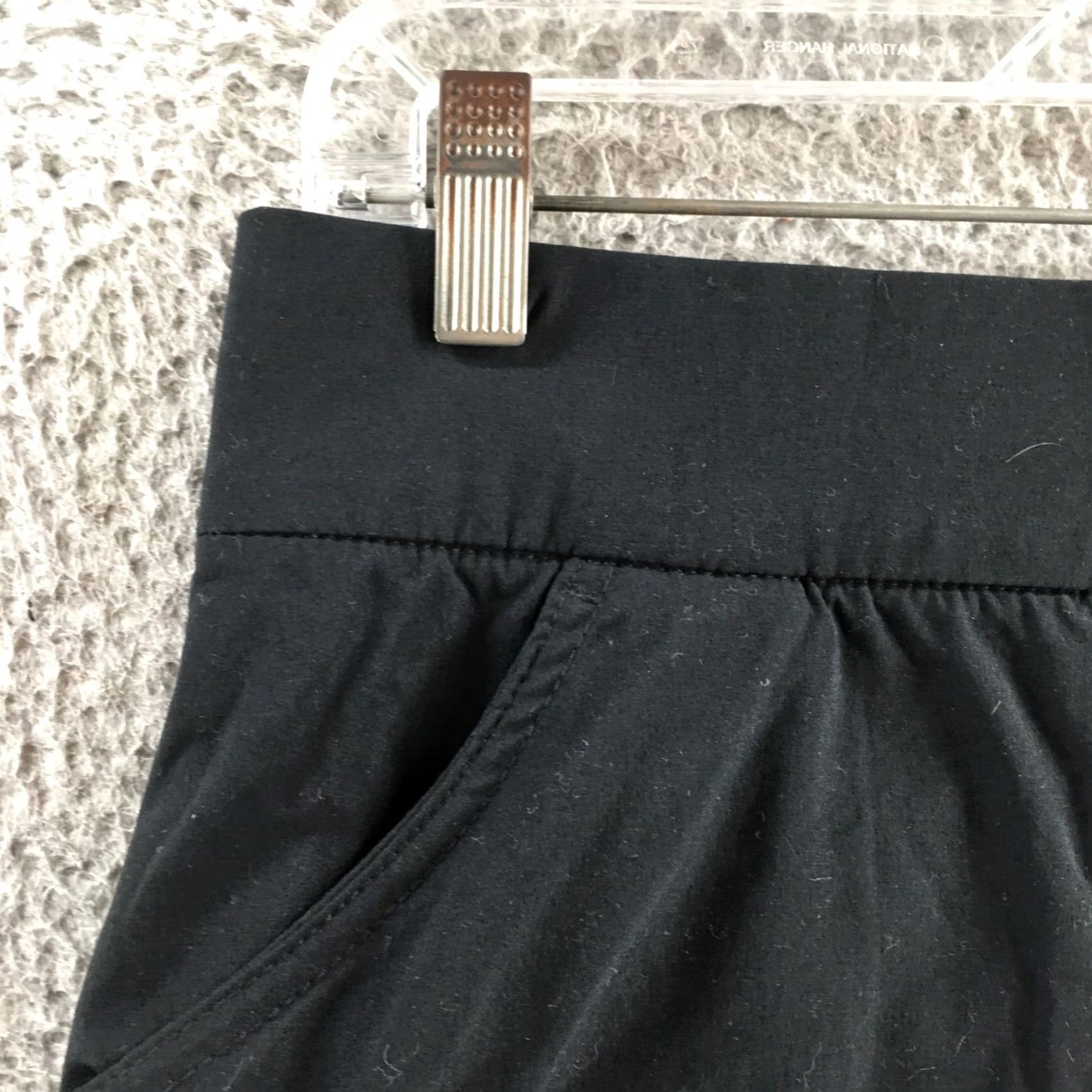 Vintage Columbia Skort Womens M Black Pull On Ruched Drawstring Athletic Running Tennis Skirt Short Womens Colmbia Size ONE SIZE - 3 Thumbnail
