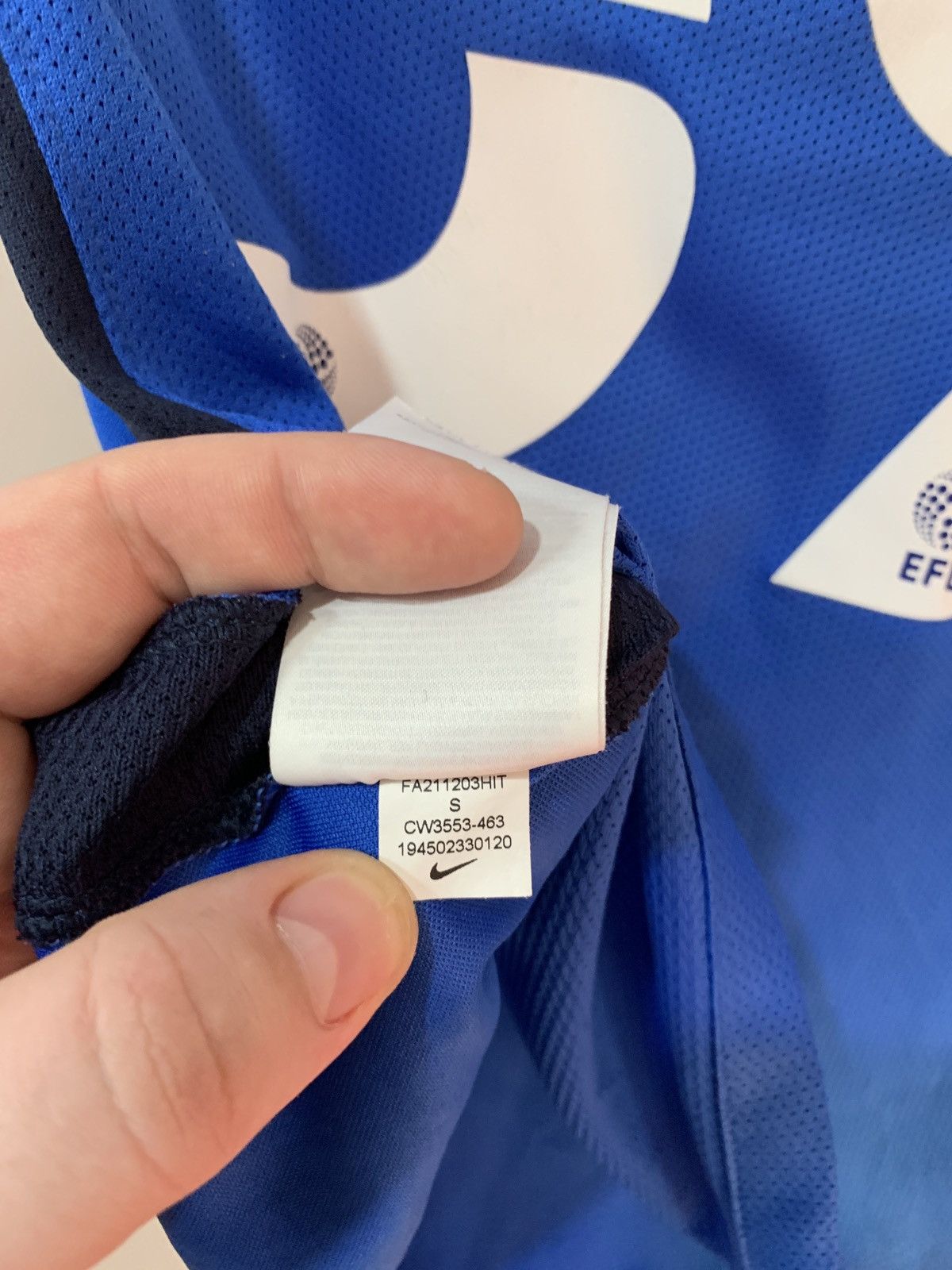 Nike Womens Portsmouth Home Football Shirt Nike Soccer Jersey Size S / US 4 / IT 40 - 14 Thumbnail