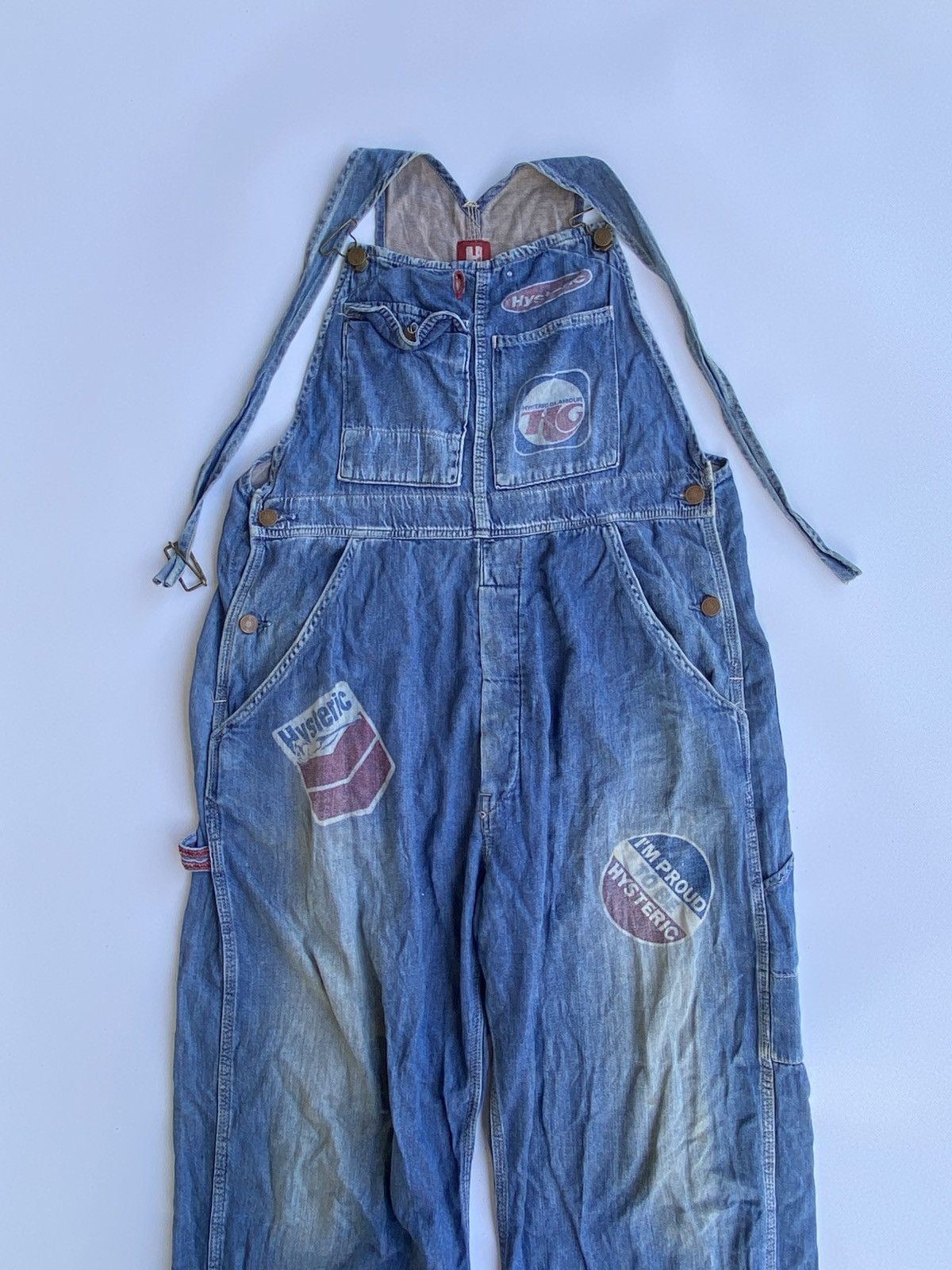 Other Vintage Hysteria Glamour Overalls Patchwork Clothing Blue M Size 32" / US 10 / IT 46 - 12 Thumbnail