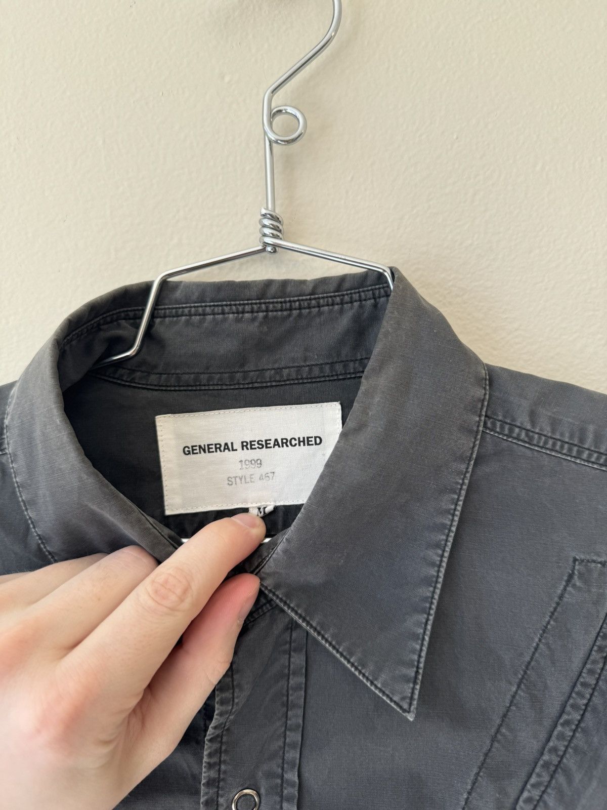 General Research 1999 General Researched Black Overshirt Large Size US M / EU 48-50 / 2 - 5 Thumbnail
