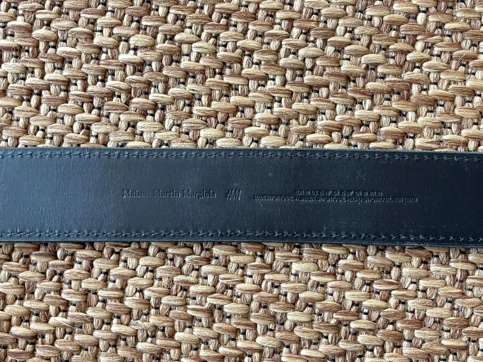 Other MMM X HM Distressed Painted Pants w/ Leather Belt Size ONE SIZE - 2 Thumbnail