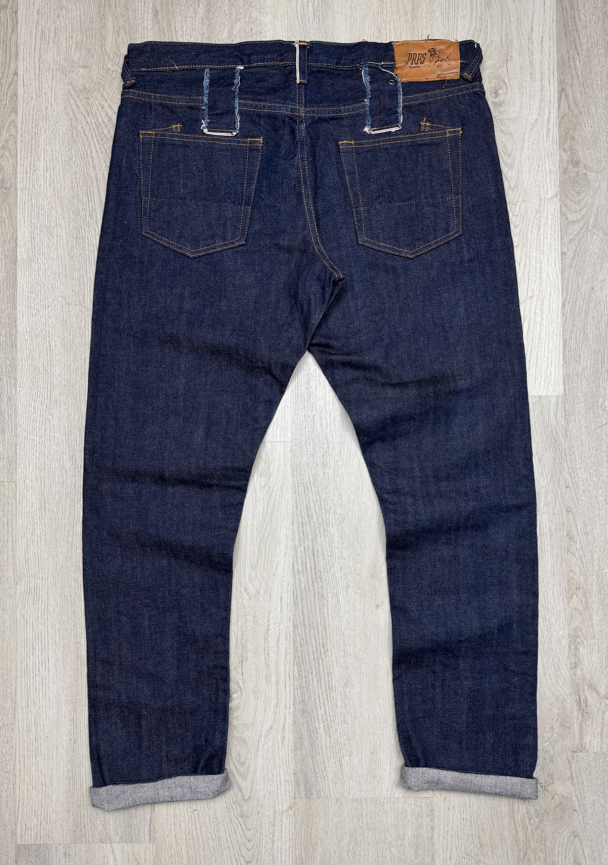 Prps PRPS Mens Japanese Salvage Denim Pants Jeans Size US 34 / EU 50 - 6 Thumbnail