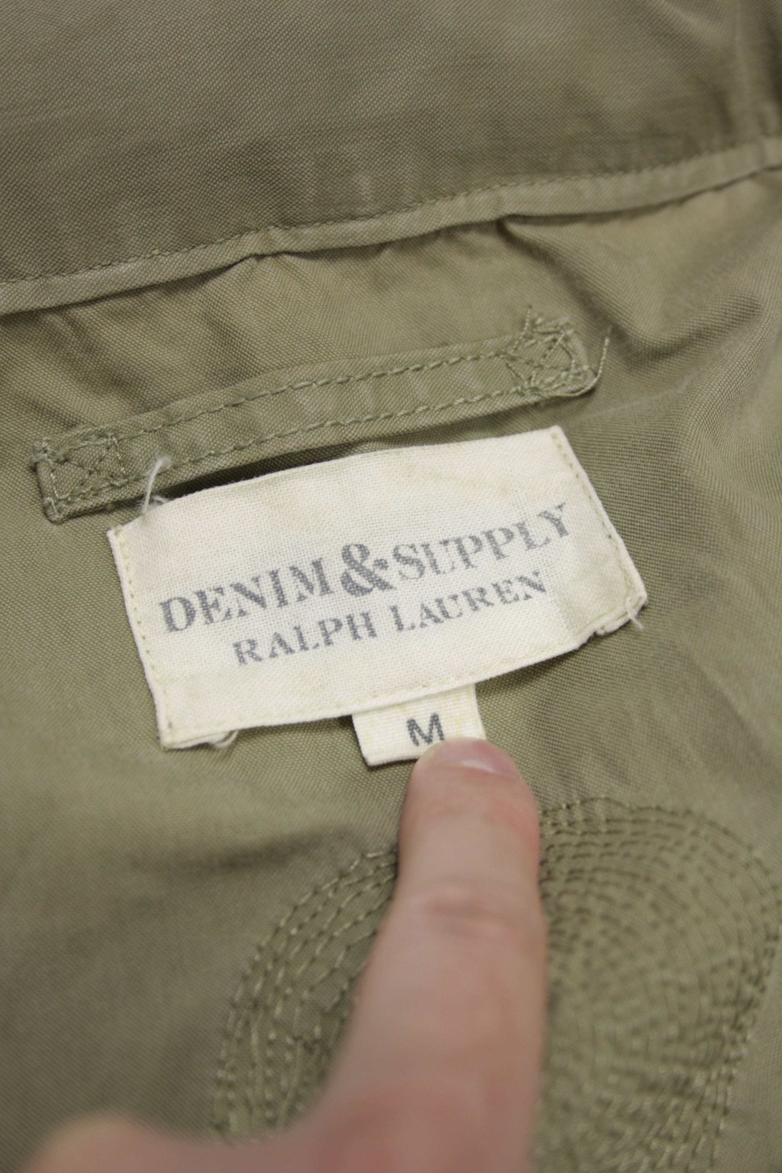 Polo Ralph Lauren × Vintage Polo Denim & Supply Beaded M6 Military Field Jacket Size M / US 6-8 / IT 42-44 - 11 Thumbnail