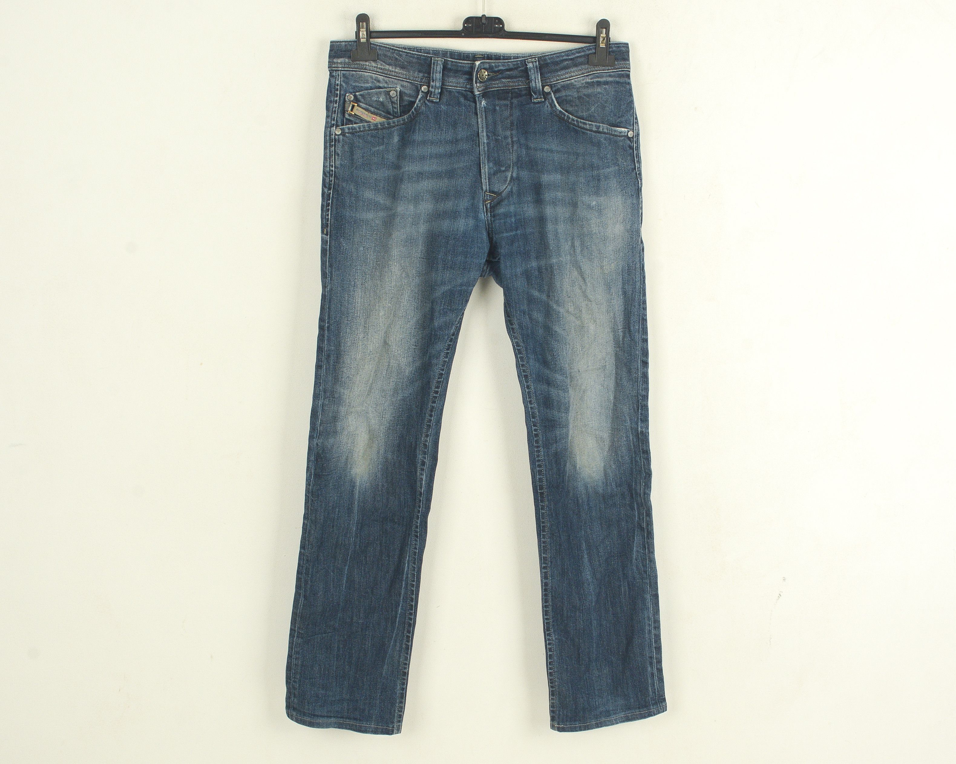 Diesel Darron W31 L32 Regular Slim Tapered Fit Jeans Denim Pants Size US 31 - 1 Thumbnail