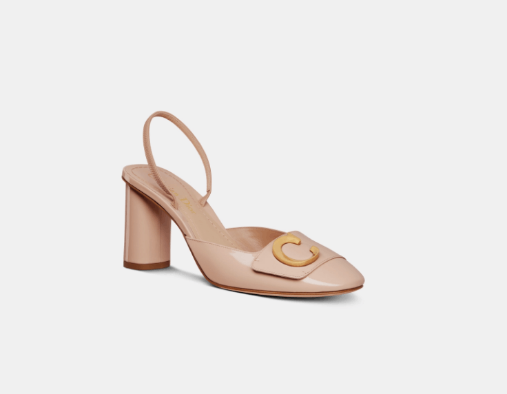 Dior o1w1db10825 KCV073 C'est Dior Pumps in Nude Size US 12 / IT 42 - 2 Thumbnail