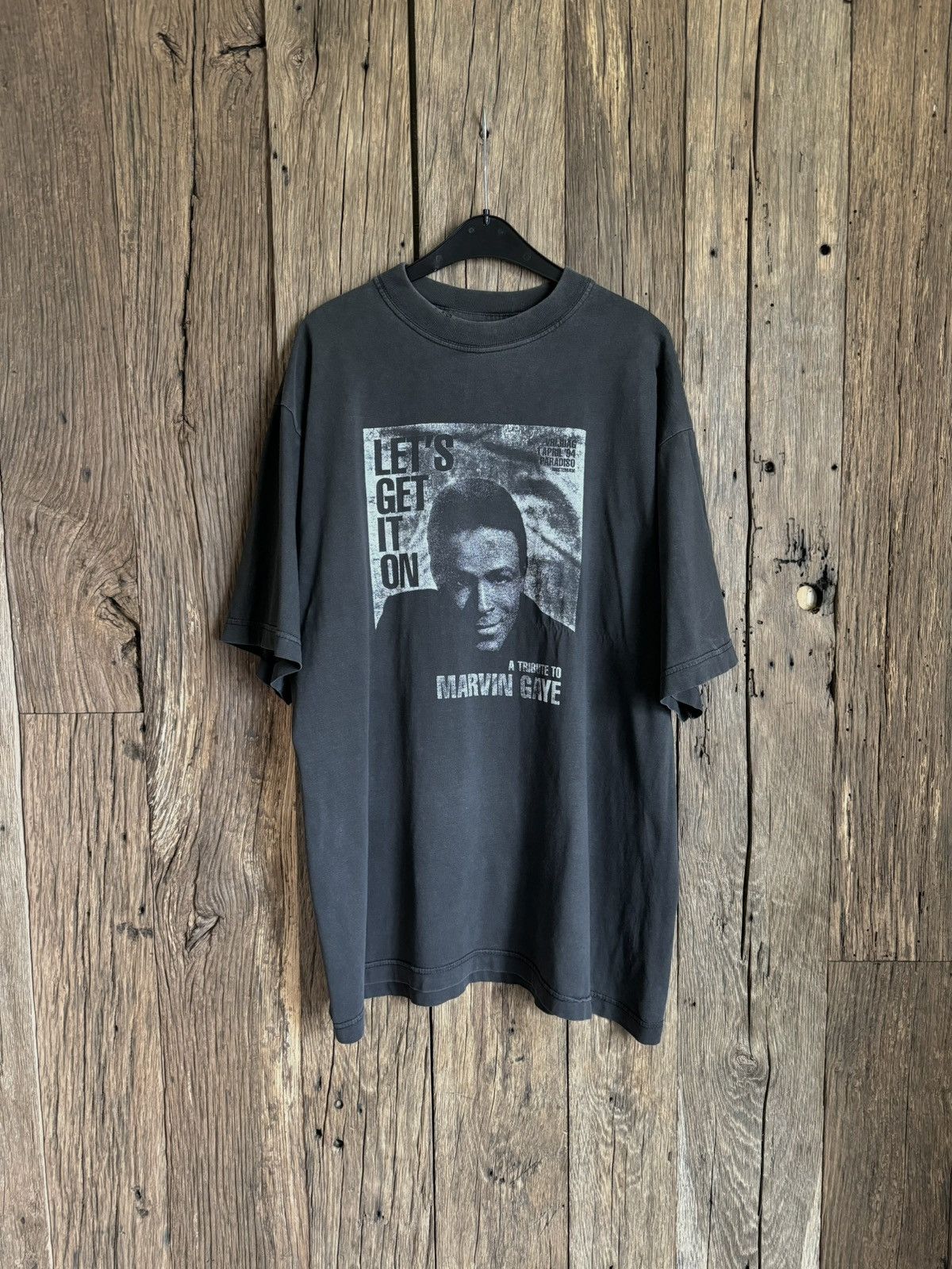 Band Tees × Vintage Vintage 1994 Marvin Gaye ‘Let’s Get It On’ Band T-Shirt Size US L / EU 52-54 / 3 - 1 Thumbnail