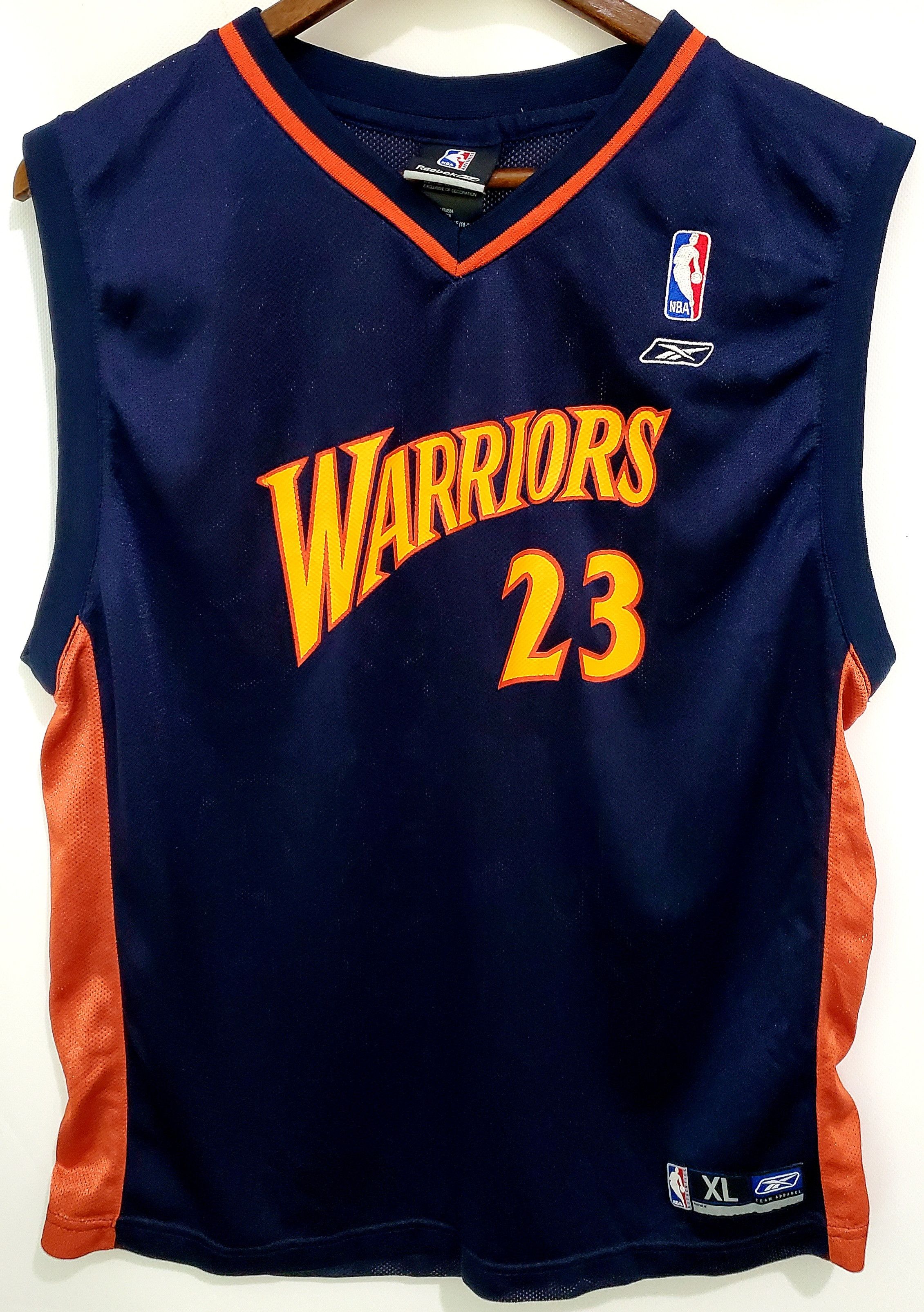NBA × Reebok × Vintage Jason Richardson #23 Golden State Warriors Jersey Xl boys S Size US XS / EU 42 / 0 - 1 Thumbnail