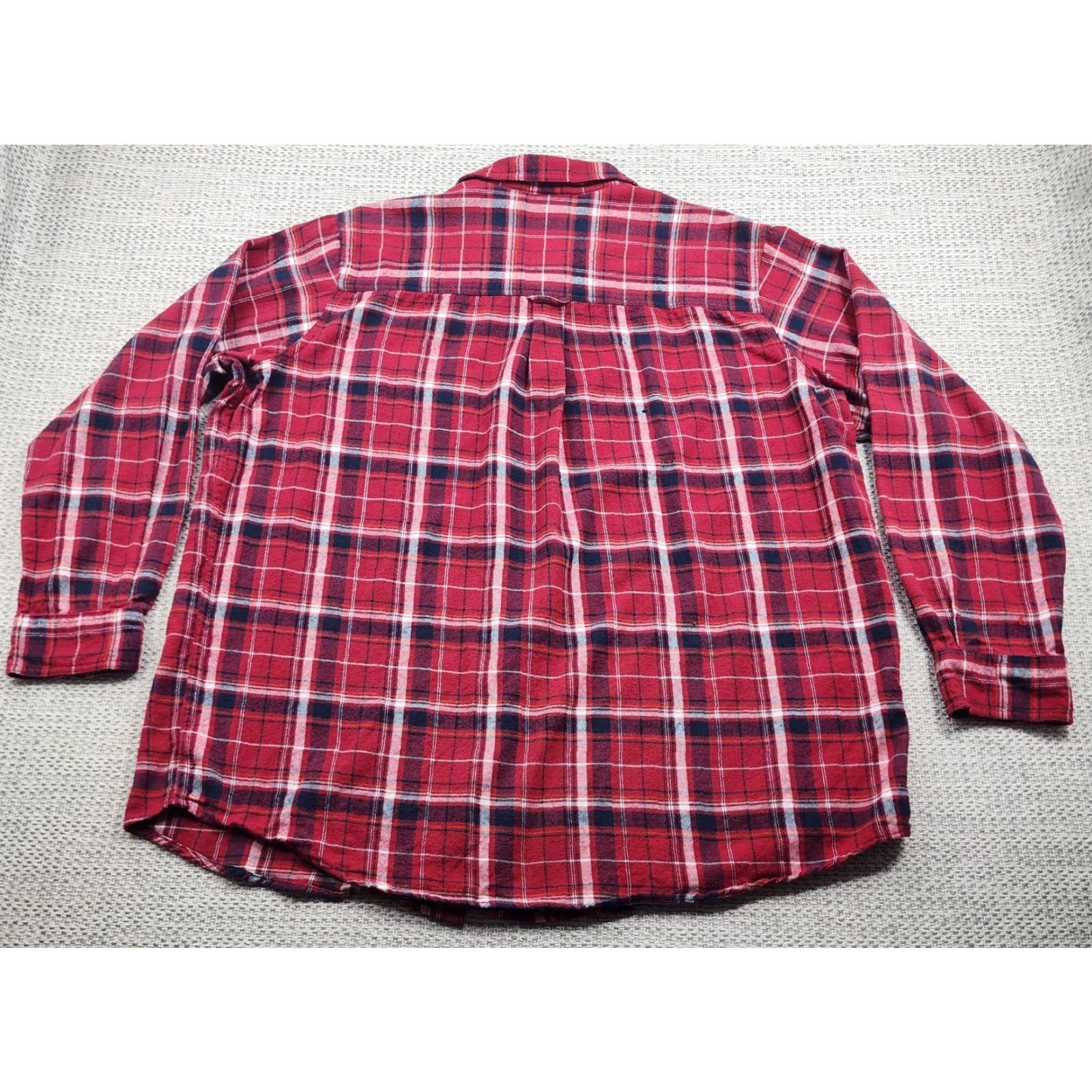 Vintage KingSize Flannel Shirt Mens 2XL Tall Long Sleeve Button Up Casual Workwear Size US XXL / EU 58 / 5 - 6 Thumbnail