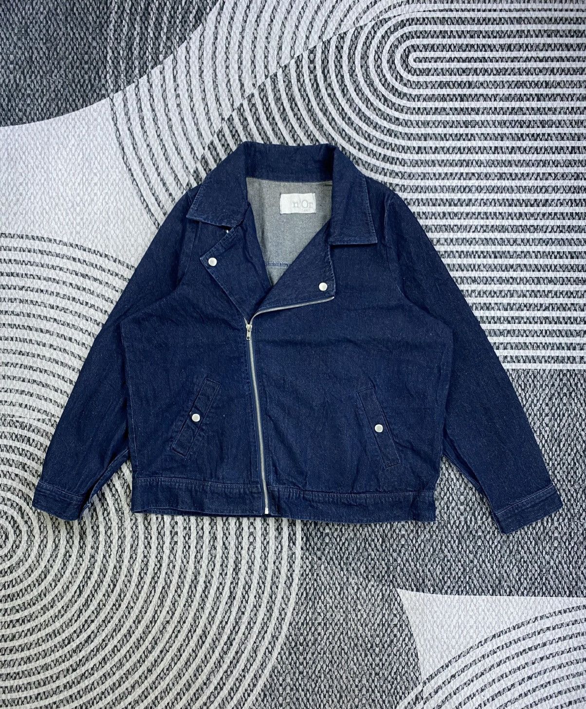 Japanese Brand Vintage N’or Label Double Collar Denim Jacket Size US L / EU 52-54 / 3 - 1 Thumbnail