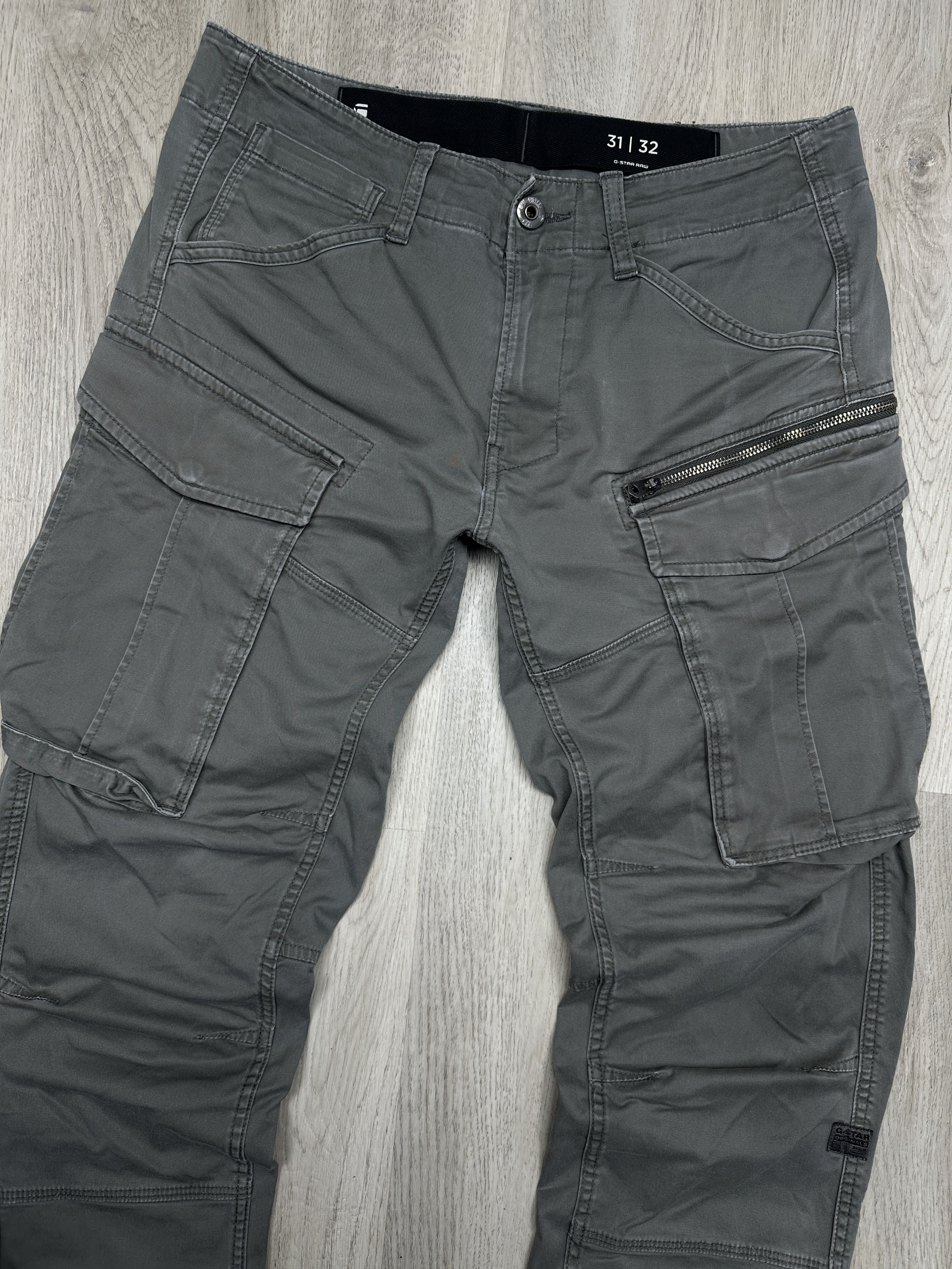 G-Star G Star Raw Mens Rovic Zip 3D Regular Tapered Cargo Pants Size US 31 - 2 Thumbnail