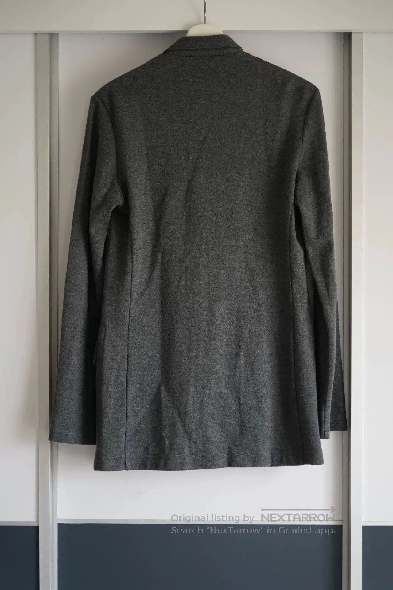 Yohji Yamamoto Yohji Yamamoto Gray Wool Suit Jacket. Size US M / EU 48-50 / 2 - 2 Thumbnail