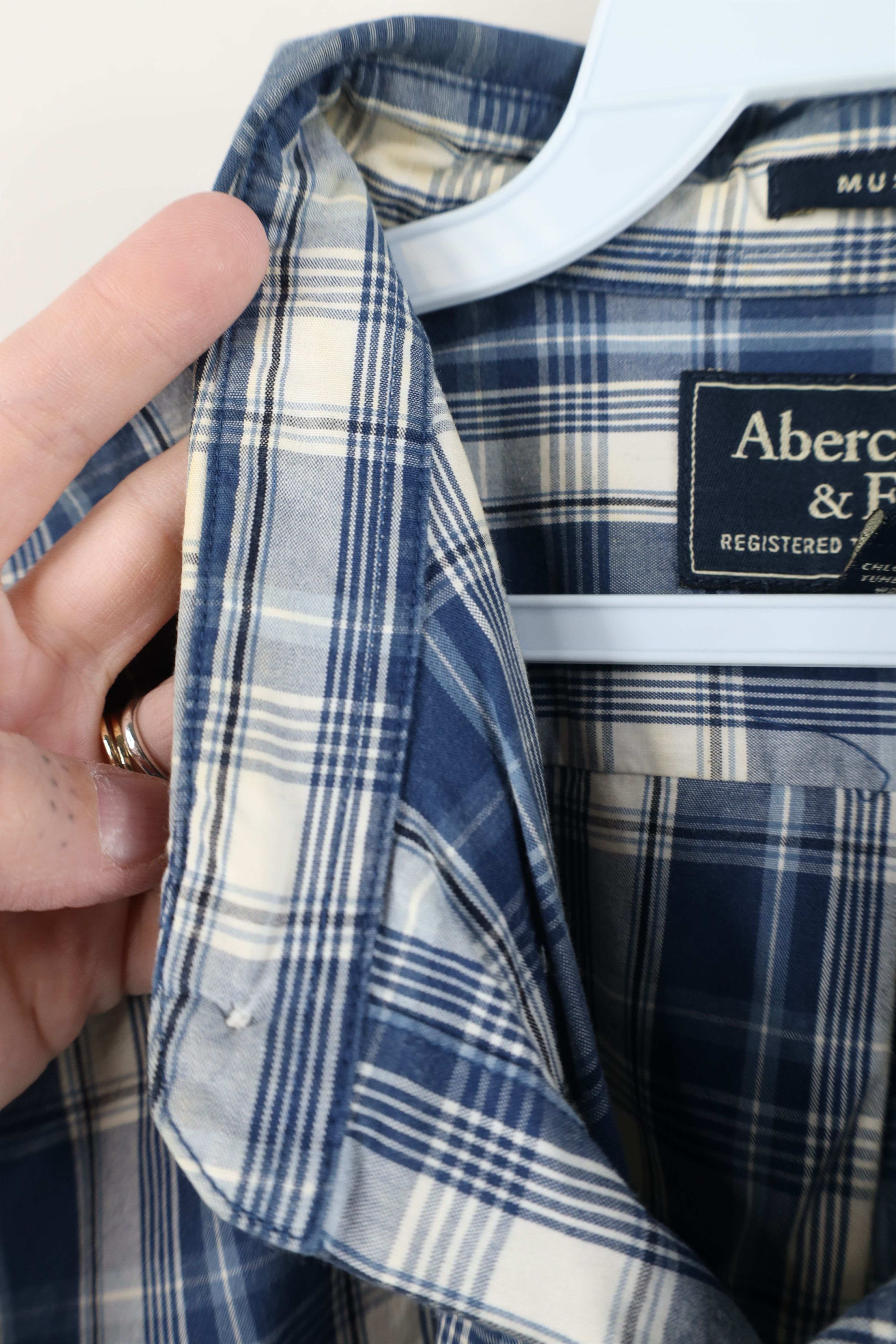 Abercrombie & Fitch Vintage Y2K Abercrombie & Fitch Short Sleeve Button Shirt Size US XL / EU 56 / 4 - 9 Thumbnail
