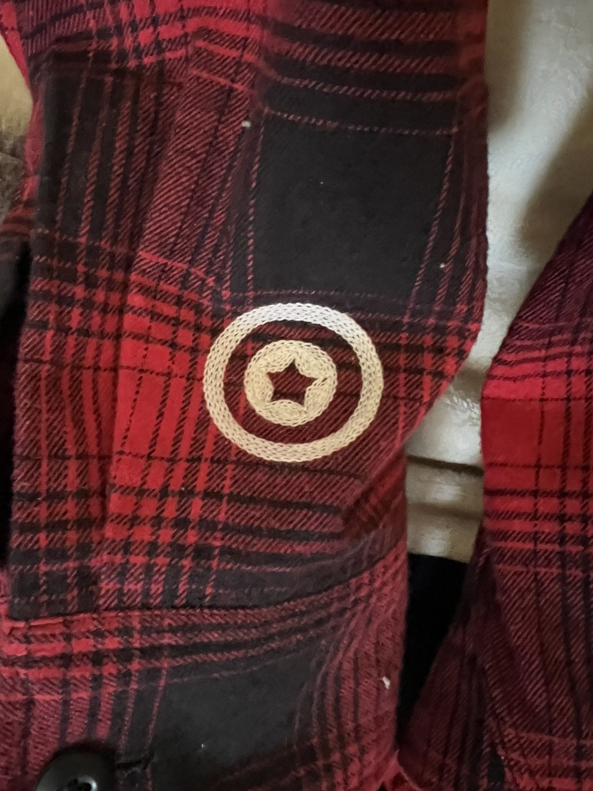 Bape BAPE Check Shark Relaxed Fit Flannel Shirt Size US XL / EU 56 / 4 - 3 Thumbnail