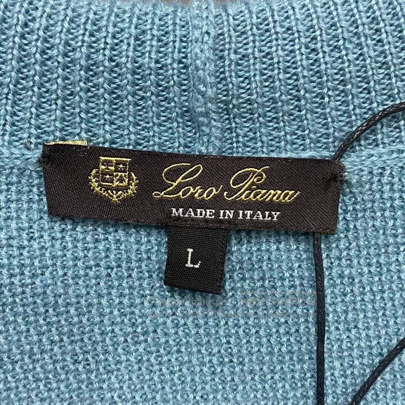 Loro Piana Loro Piana Light Blue Cashmere Short Sleeve Cardigan Size L / US 10 / IT 46 - 4 Thumbnail