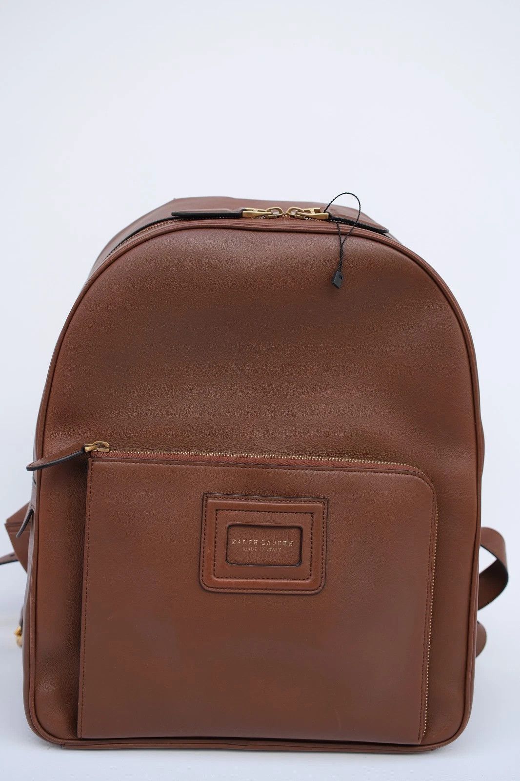 Ralph Lauren Purple Label Soft Luxe Brown Calfskin Leather