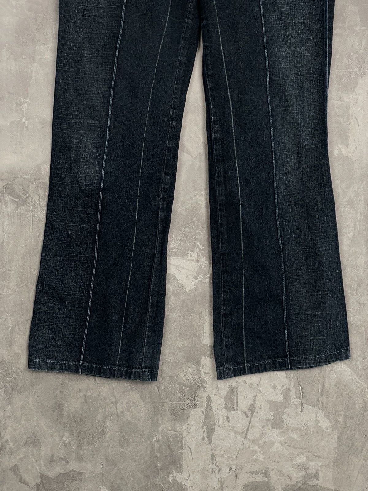 Marithe + Francois Girbaud Vintage Marithe Francois Girbaud Flared Pants Size 30" / US 8 / IT 44 - 6 Thumbnail