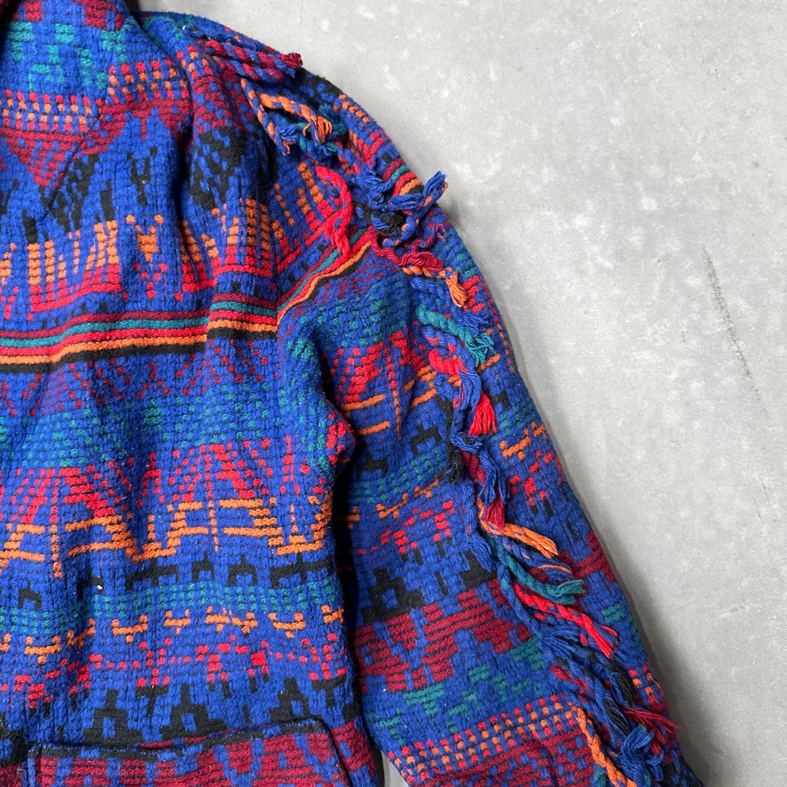 Other Vintage Concept Southwestern Blanket Coat Sweater Womens M Size M / US 6-8 / IT 42-44 - 10 Thumbnail