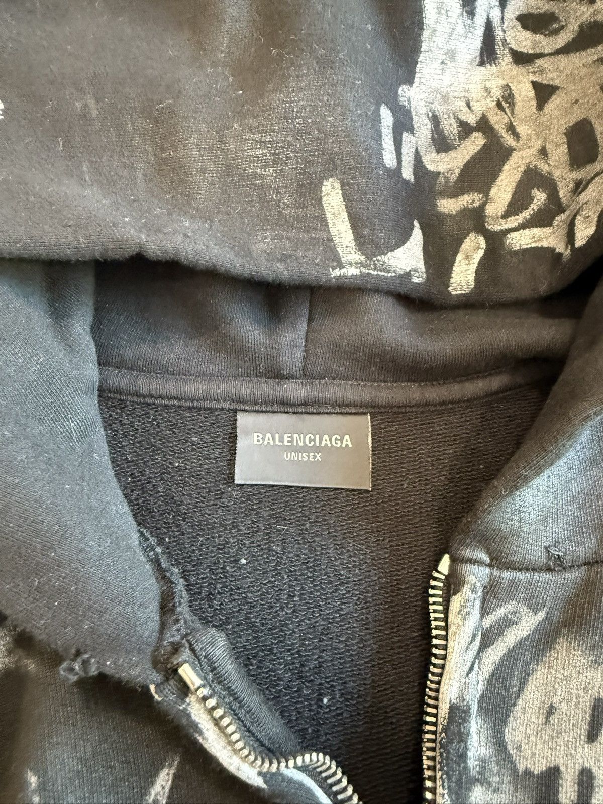 Balenciaga Balenciaga Graffiti Skater Zip-Up Size US M / EU 48-50 / 2 - 3 Thumbnail