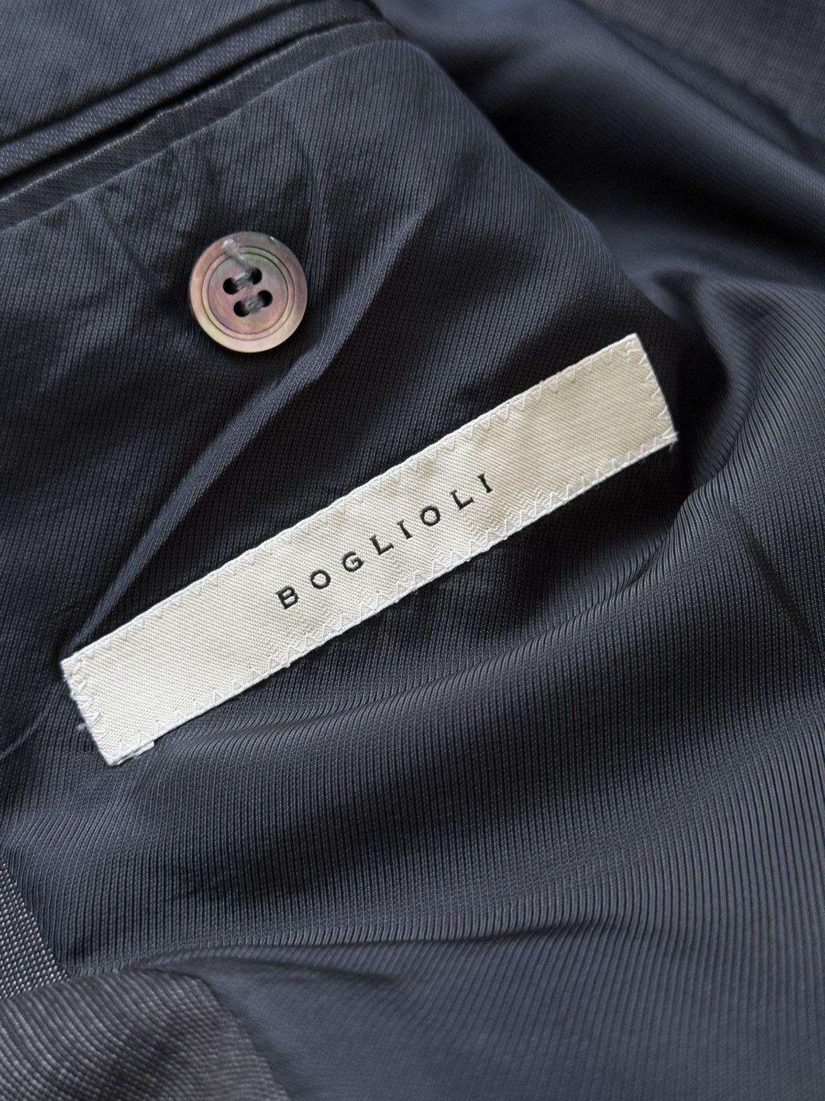 Boglioli Boglioli Gray Wool Blazer Jacket Size EUR 50 Size 40R - 8 Thumbnail