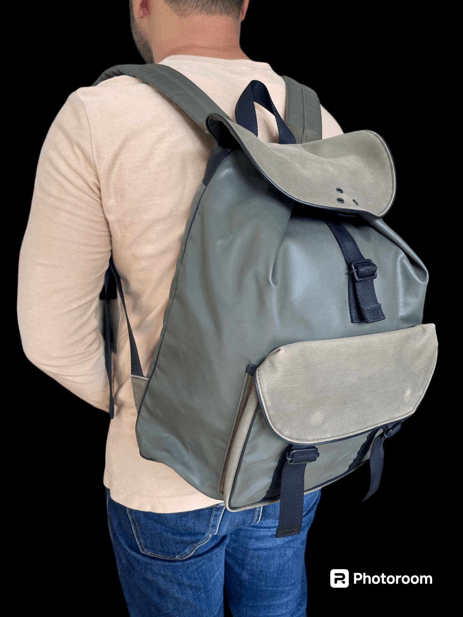 Porter OLIVE GREEN PORTER BAGPACK Size ONE SIZE - 2 Thumbnail