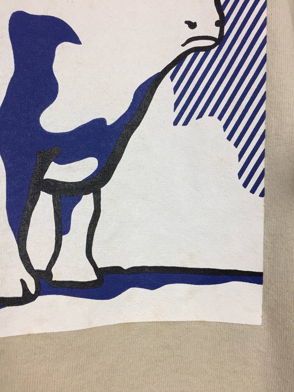 Uniqlo Uniqlo Roy Lichtenstein Bull Profile Series Pop Art Tee Size US L / EU 52-54 / 3 - 17 Thumbnail