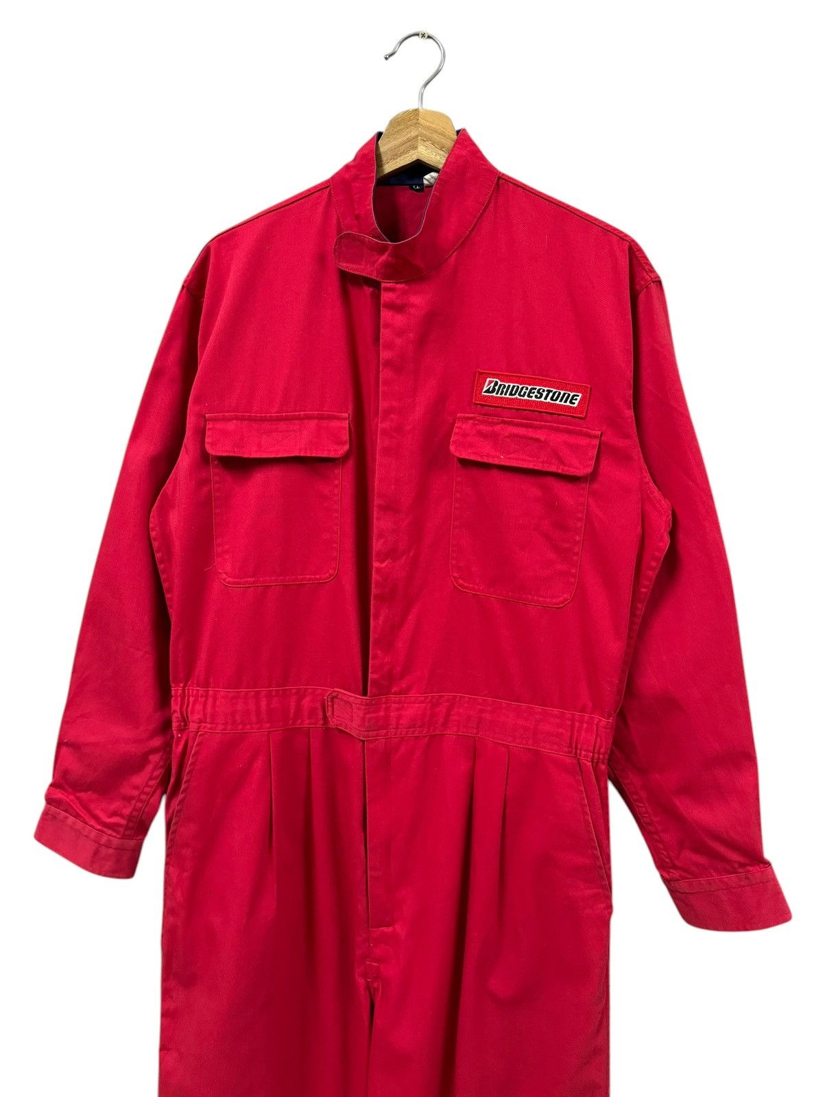 Sports Specialties × Vintage Vtg🔥90’s Bridgstone Overall & Jumpsuit Racing Team Size US 36 / EU 52 - 8 Thumbnail