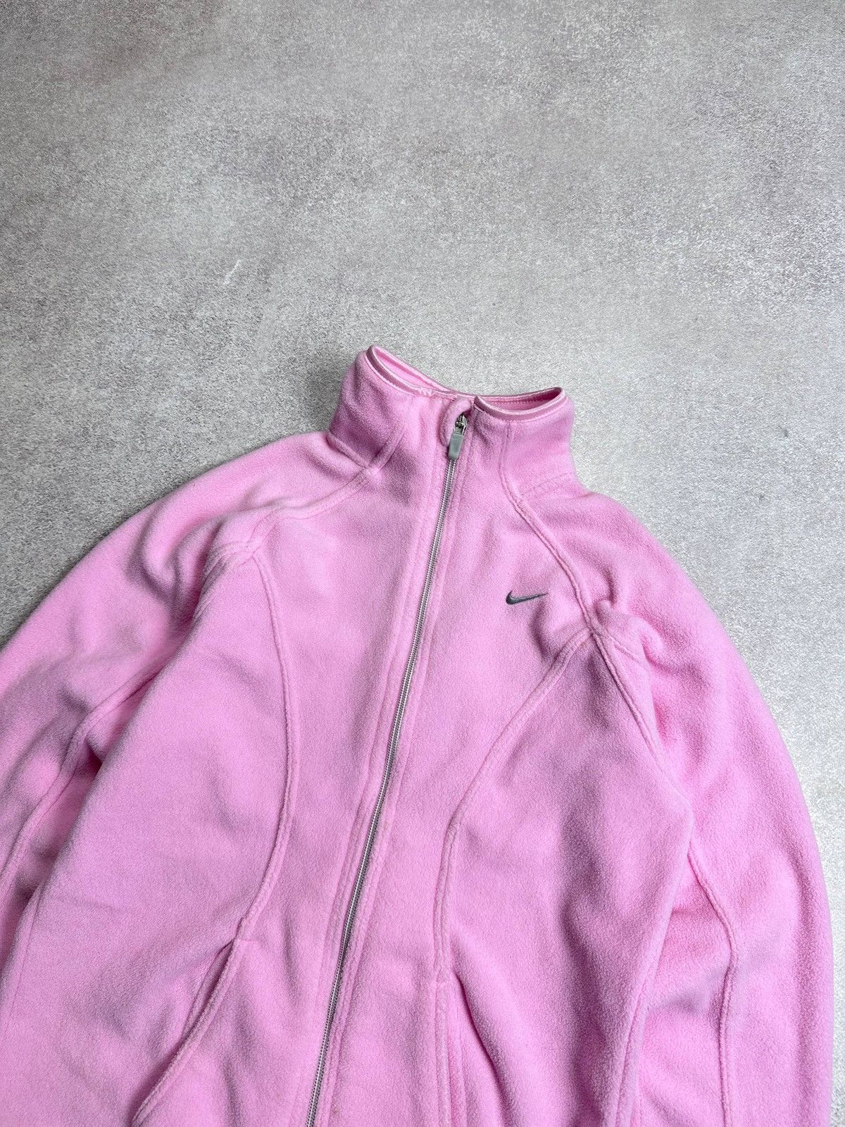Nike 🌸 Beautiful Vintage Nike Womans Fleece Sherpa Zip Jacket S Size S / US 4 / IT 40 - 3 Thumbnail