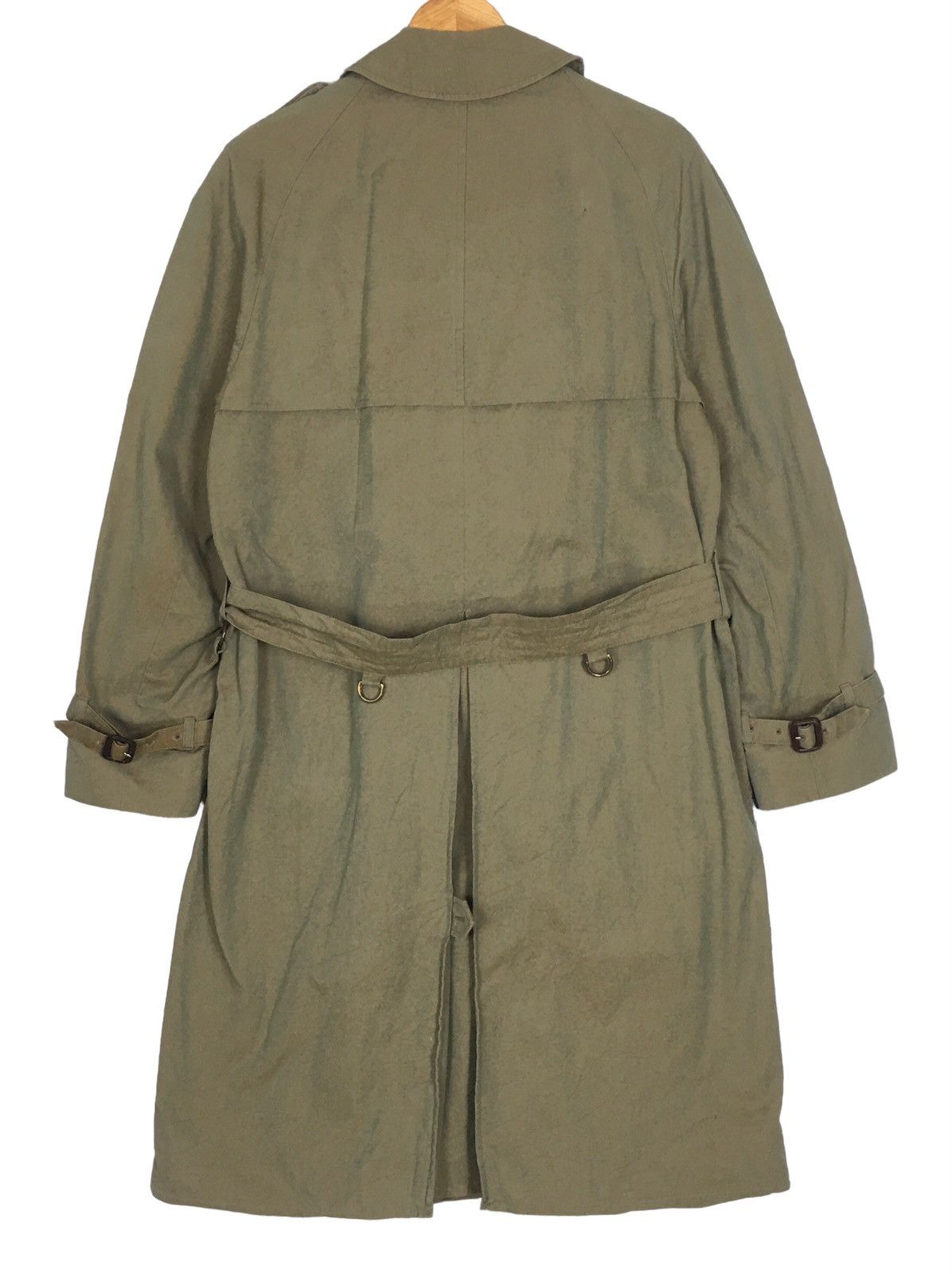 Aquascutum Aquascumtum Trench Coat Colour Moss green Sz M Size M / US 6-8 / IT 42-44 - 8 Thumbnail