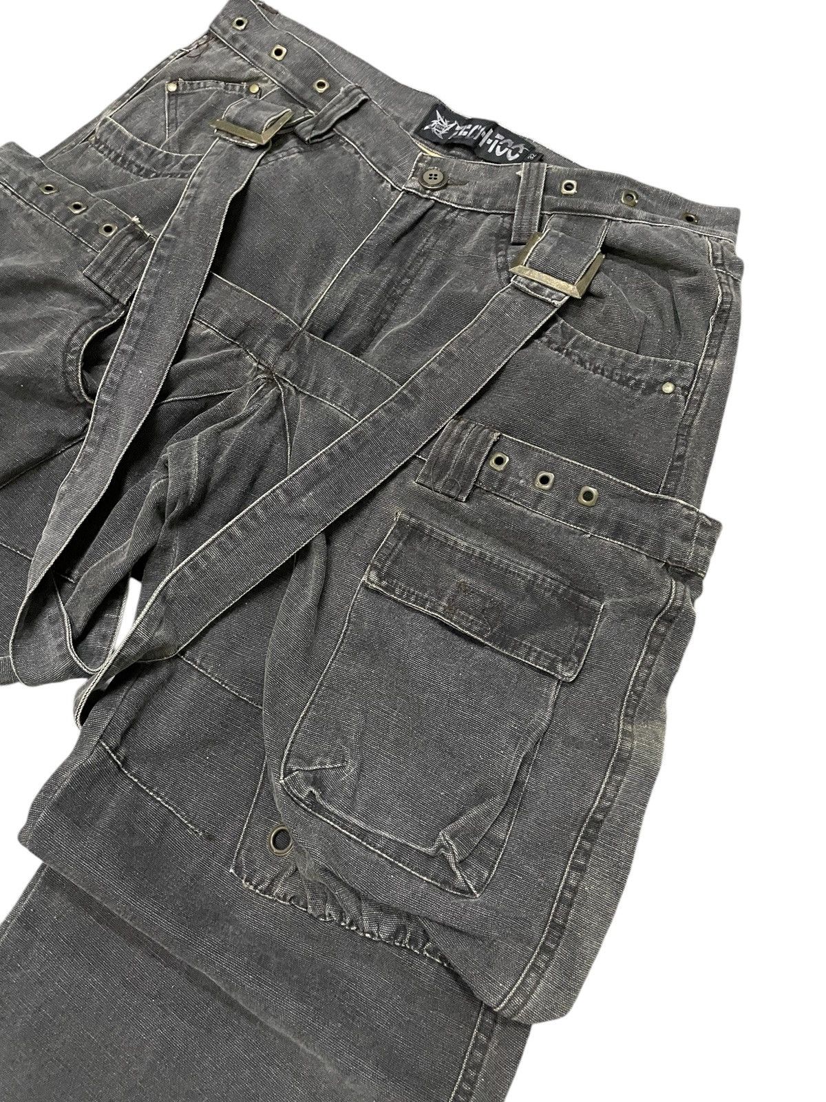 Le Grande Bleu (L.G.B.) × PPFM Vintage Dolce Gabanna Junya Watanabe Style Baggy Loose Cargo Size US 32 / EU 48 - 11 Thumbnail