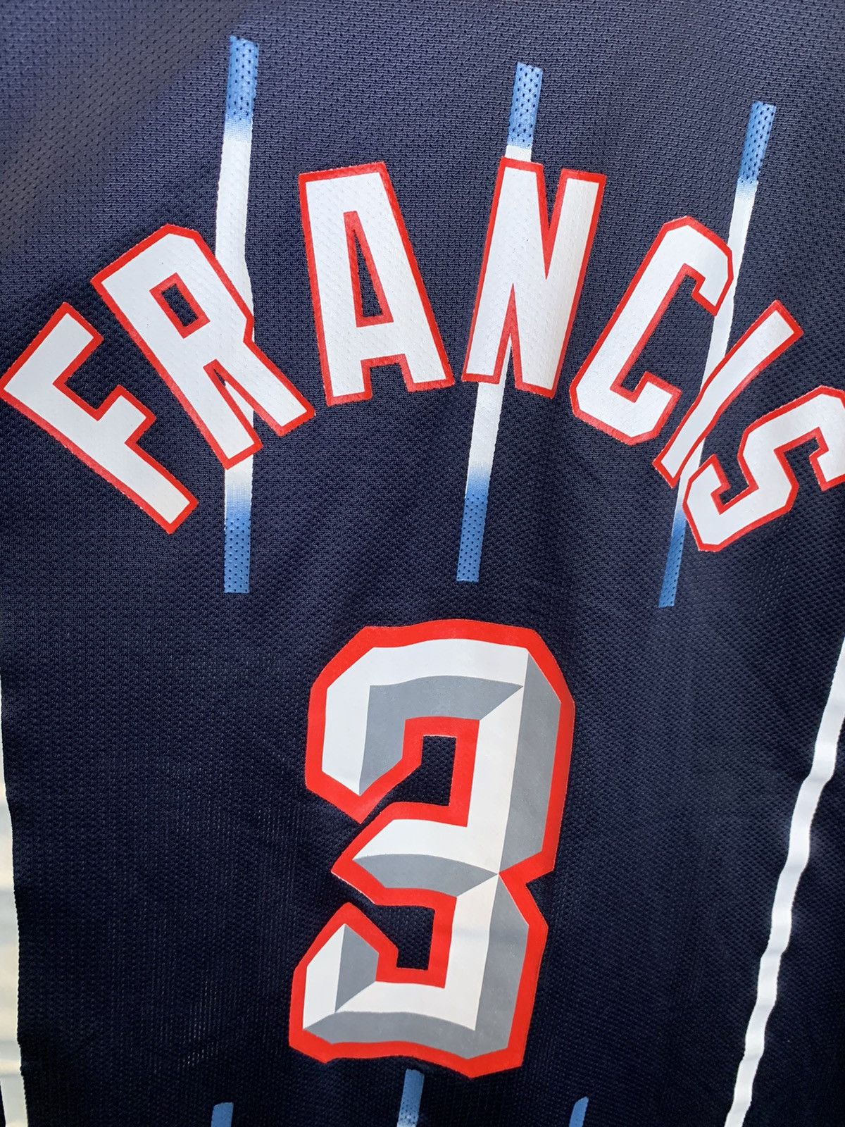 Champion *RARE* Vintage Steve Francis Houston Rockets Champion Jersey Size US XXL / EU 58 / 5 - 6 Thumbnail