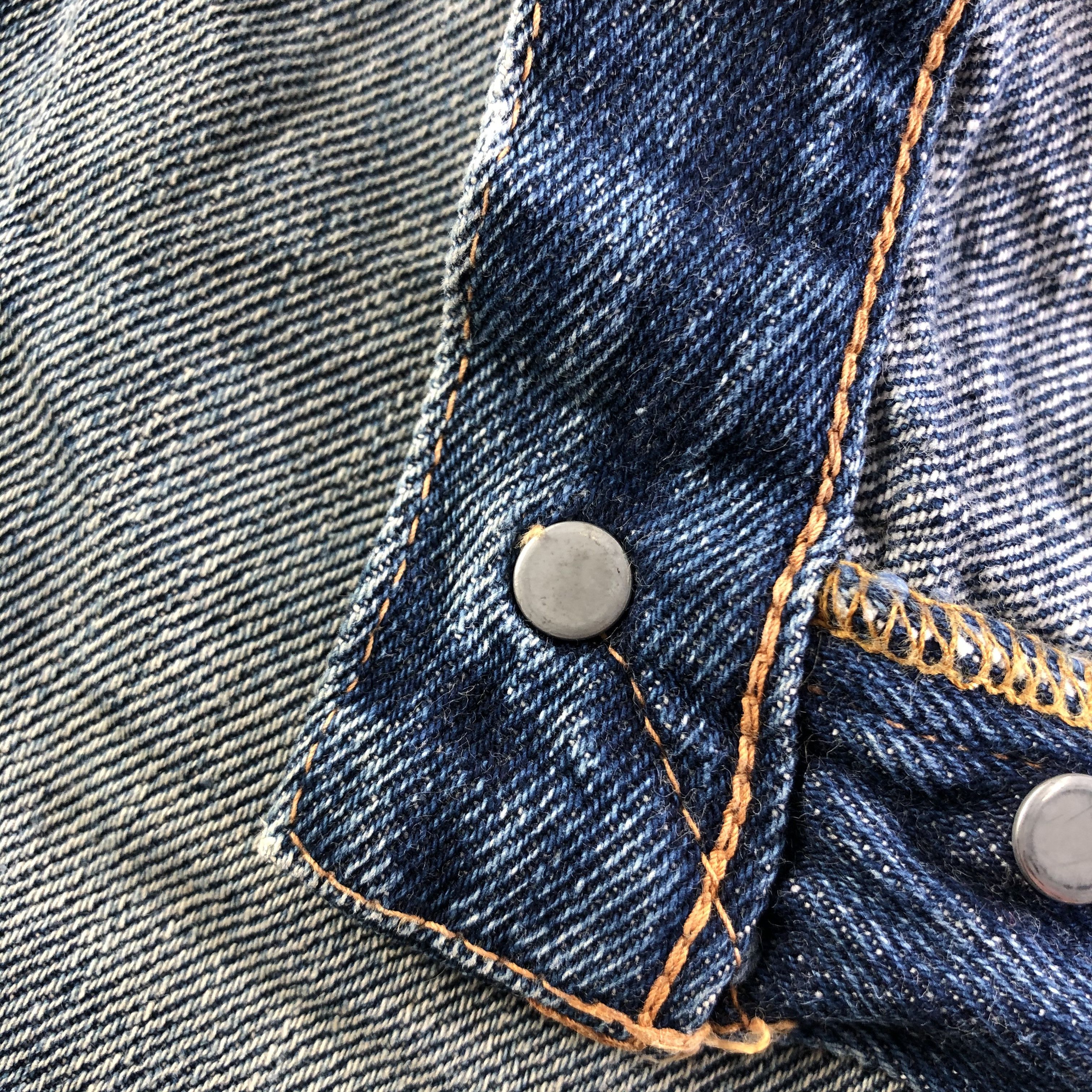 Vintage Blue Wash Levis 501 Jeans-J3732