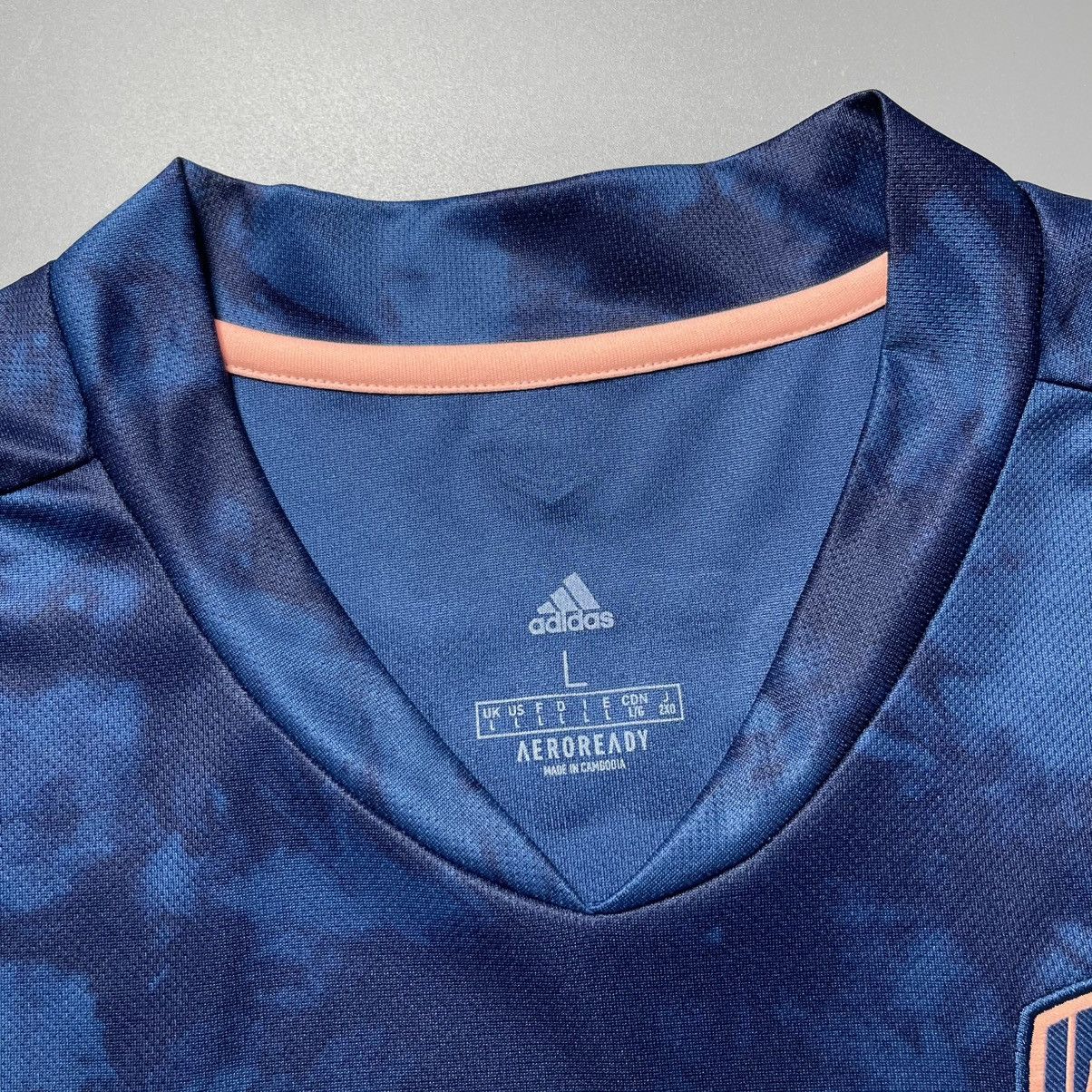 Vintage ARSENAL ADIDAS 2020/2021 SOCCER THIRD JERSEY #35 MARTINELLI Size US L / EU 52-54 / 3 - 5 Thumbnail