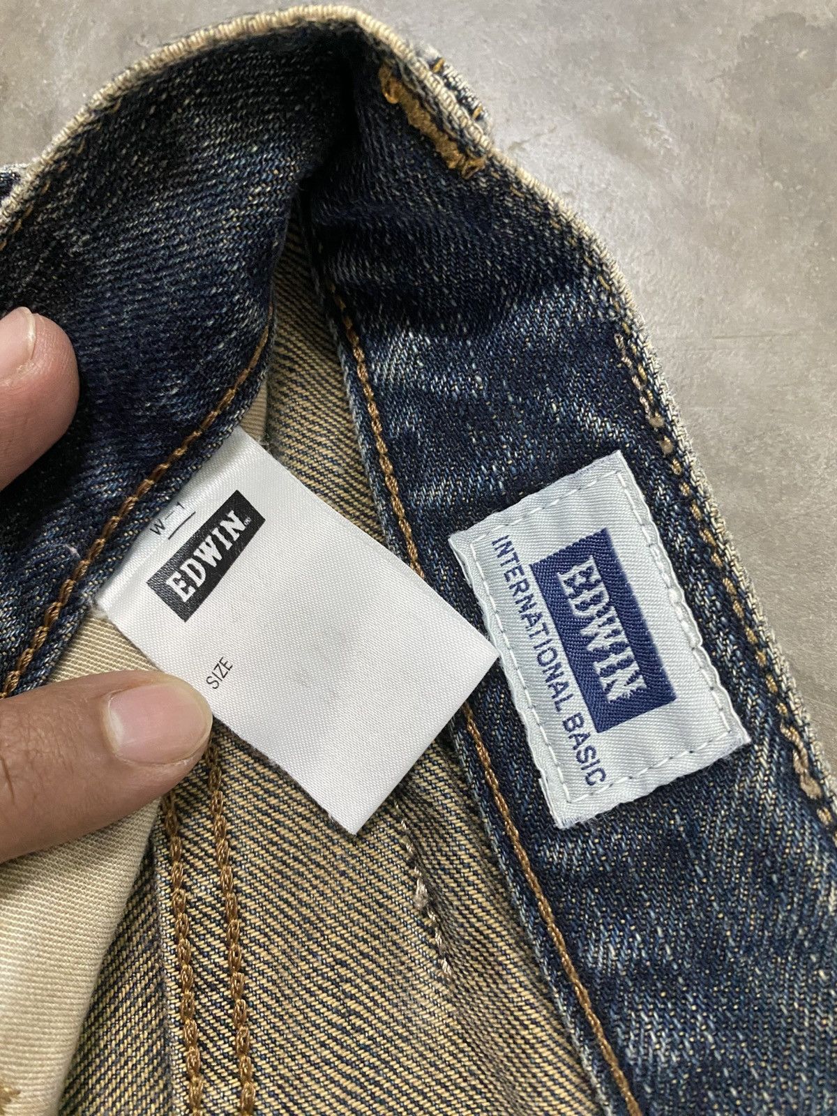 Edwin × Hysteric Glamour × Tornado Mart Made in Japan Vintage Edwin 405 Rusty Jeans @263 Size US 29 - 6 Thumbnail