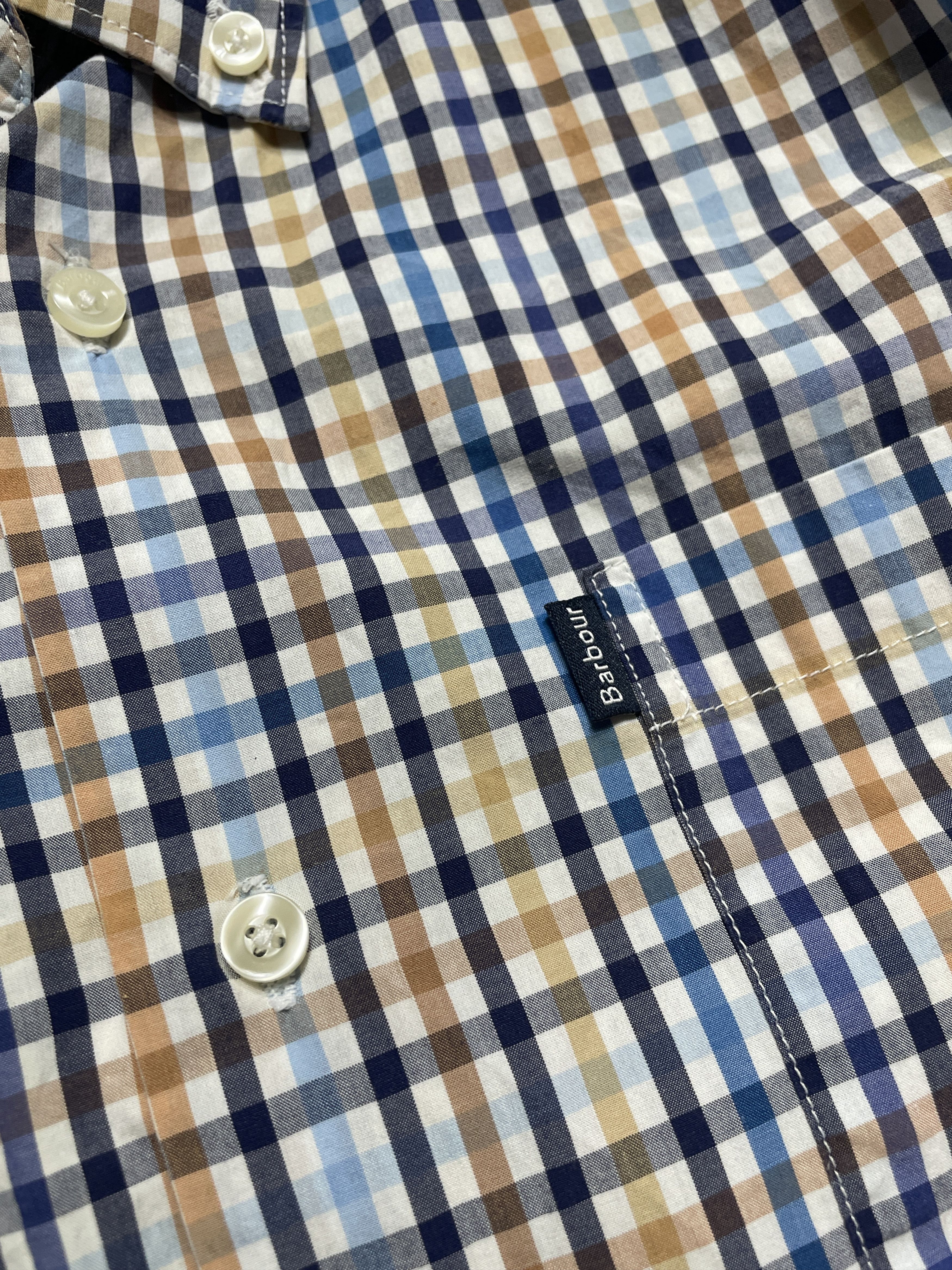 Barbour Barbour Luxury Checkered Shirt Button Up Elegant Size US S / EU 44-46 / 1 - 4 Thumbnail