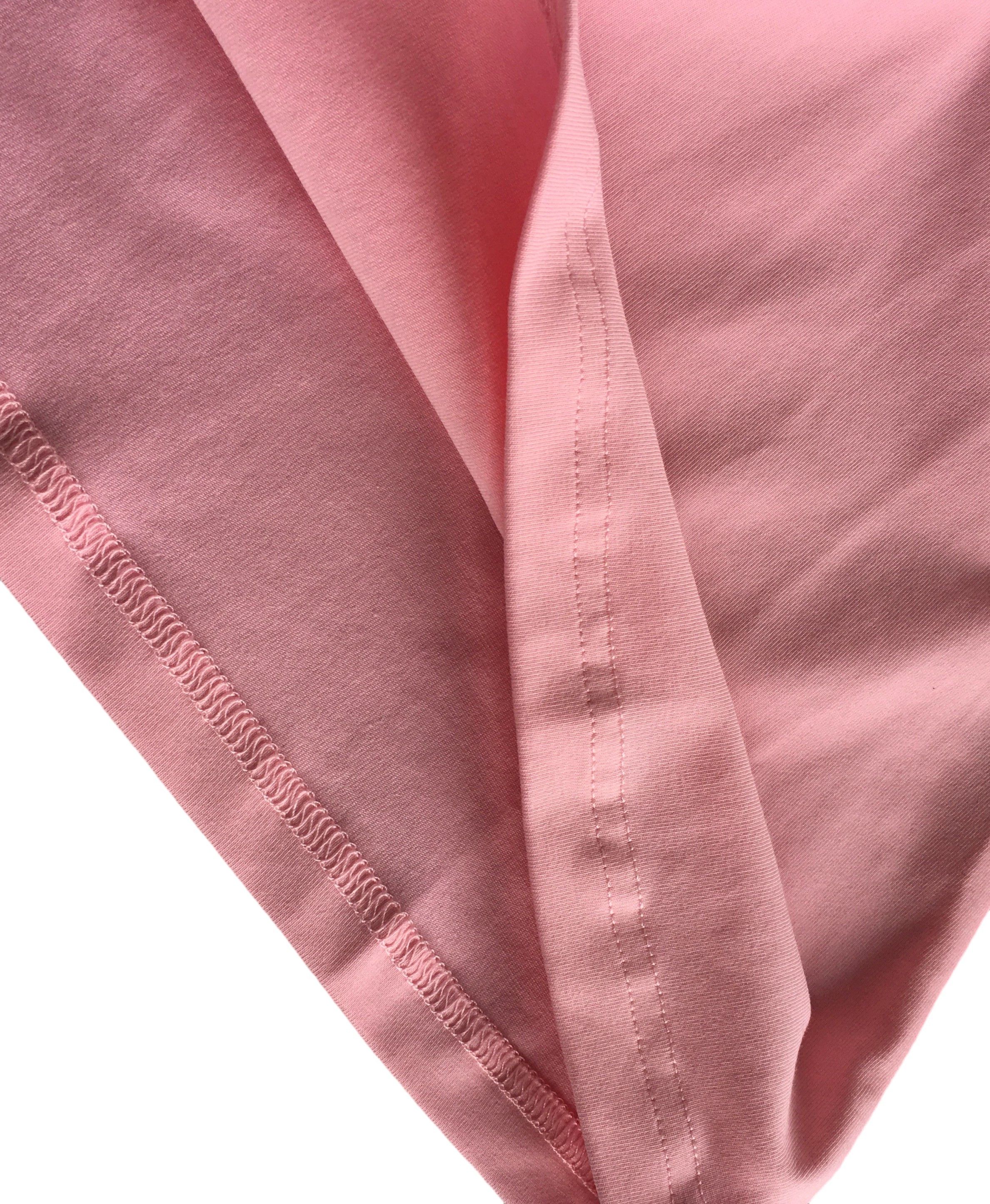 Other 50's Vintage Top V Neck Short Sleeve Fitted Tee Pink Size M / US 6-8 / IT 42-44 - 4 Thumbnail