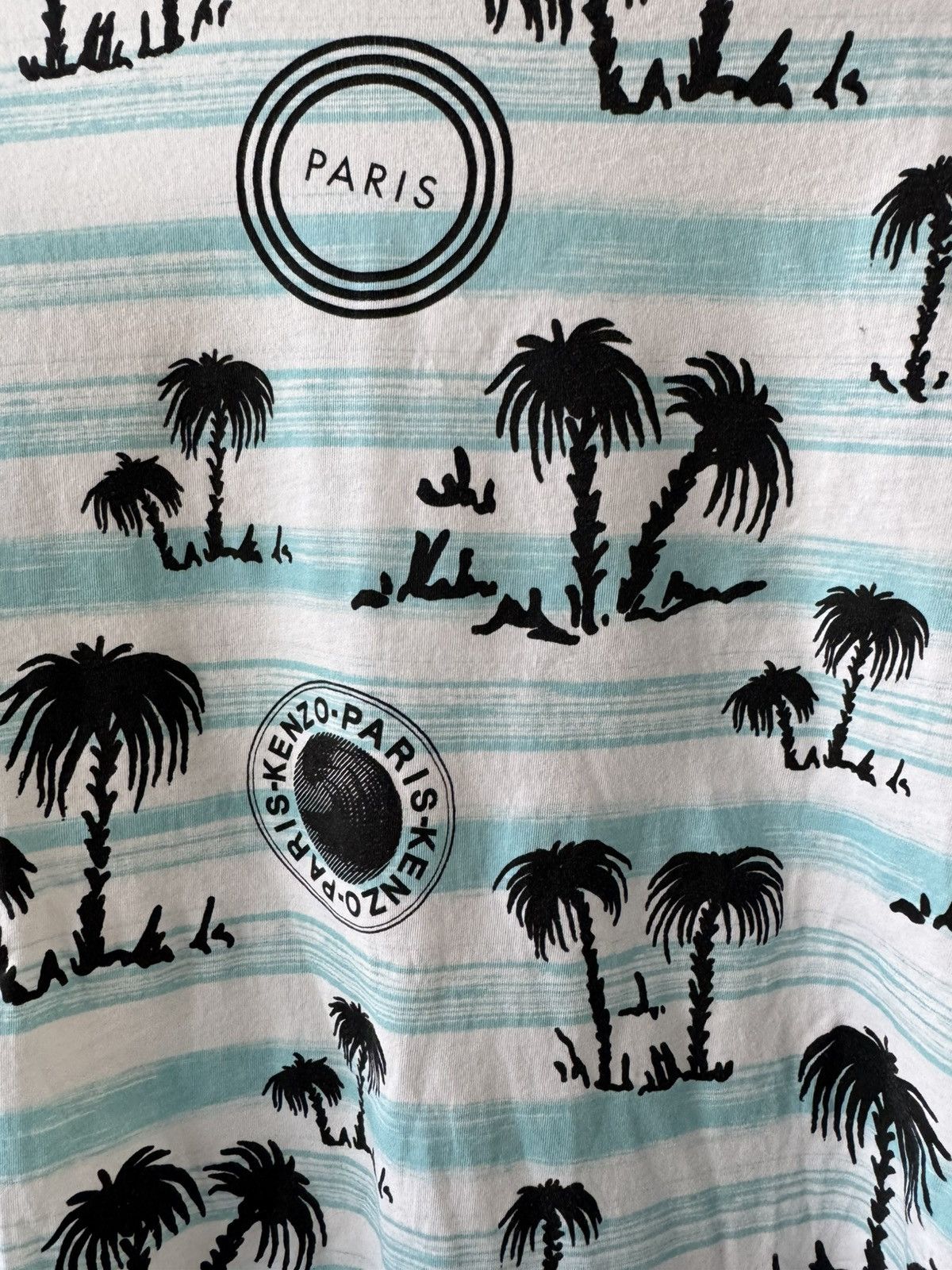 Kenzo Beach Print T-Shirt Size US S / EU 44-46 / 1 - 4 Thumbnail