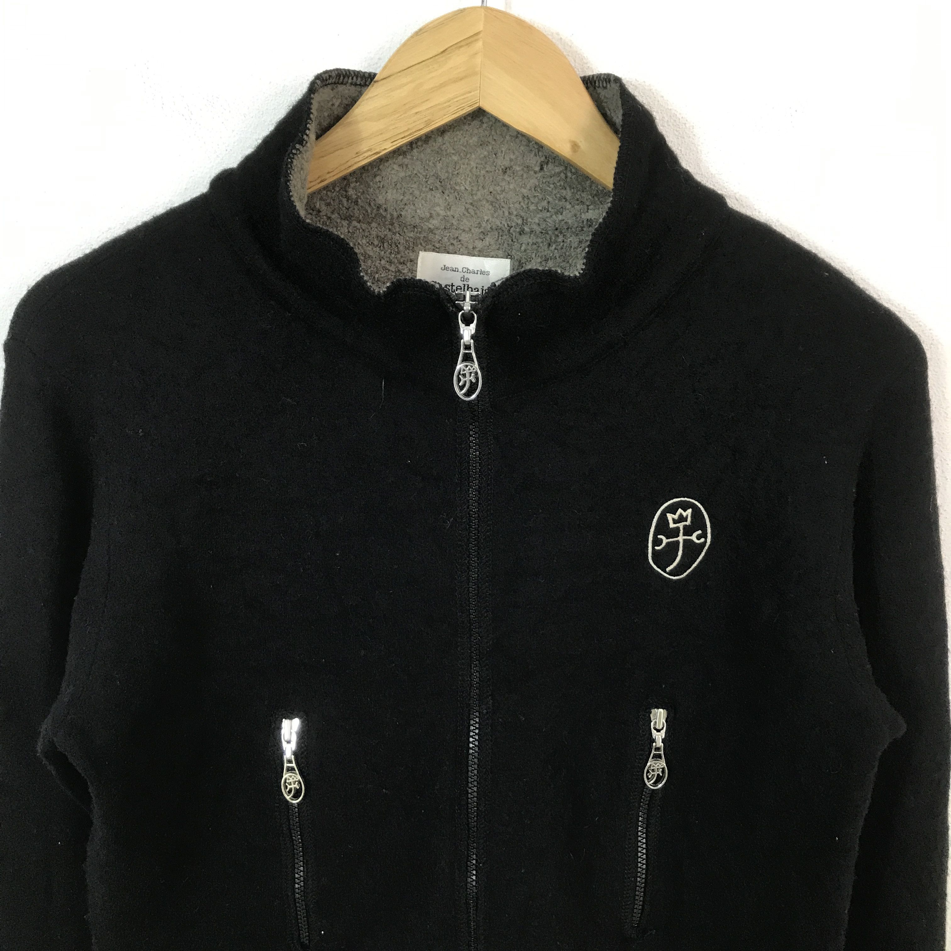 Jean Charles De Castelbajac castelbajac sport Wool Cropped design jacket Size M / US 6-8 / IT 42-44 - 3 Thumbnail