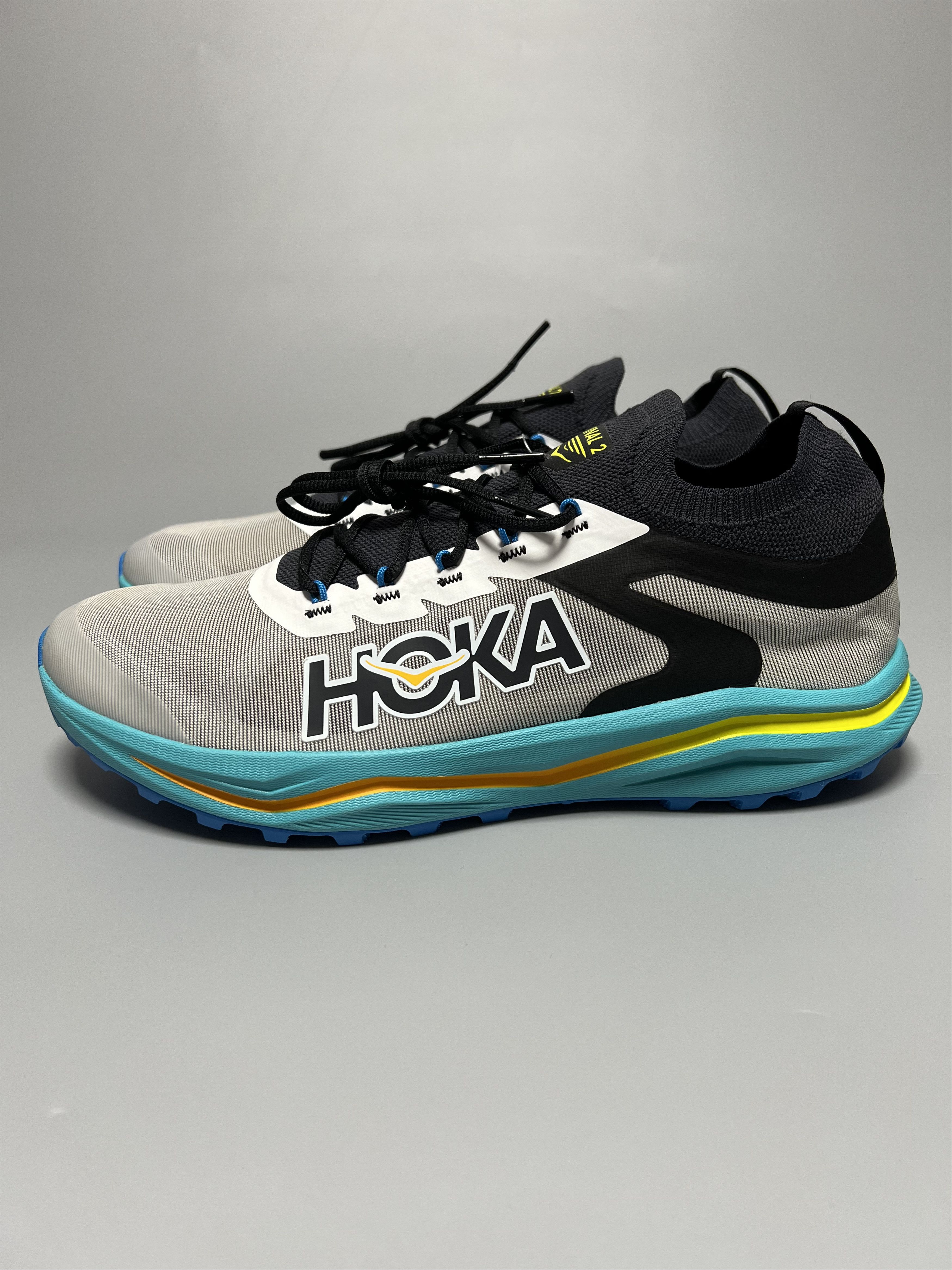 Hoka 10D Hoka One One Zinal 2 Men's Trail Running Shoes Size US 10 / EU 43 - 1 Thumbnail