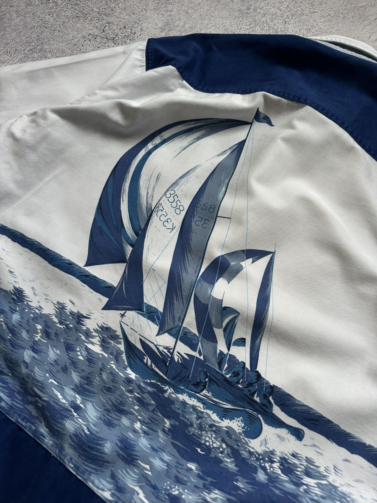 Chaps Ralph Lauren Vtg Chaps Ralph Lauren Yacht Sailing 90s Y2K Button Up Shirt Size US XL / EU 56 / 4 - 13 Thumbnail