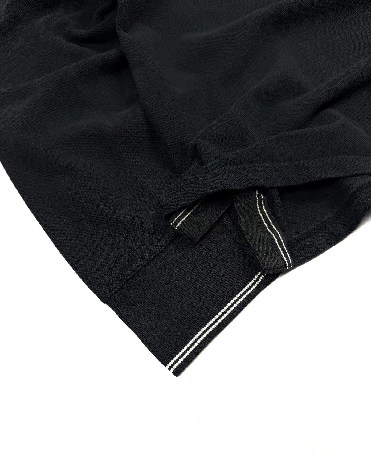 Stone Island Stone Island Vintage Long Sleeve Polo Shirt Navy S Size US S / EU 44-46 / 1 - 7 Thumbnail